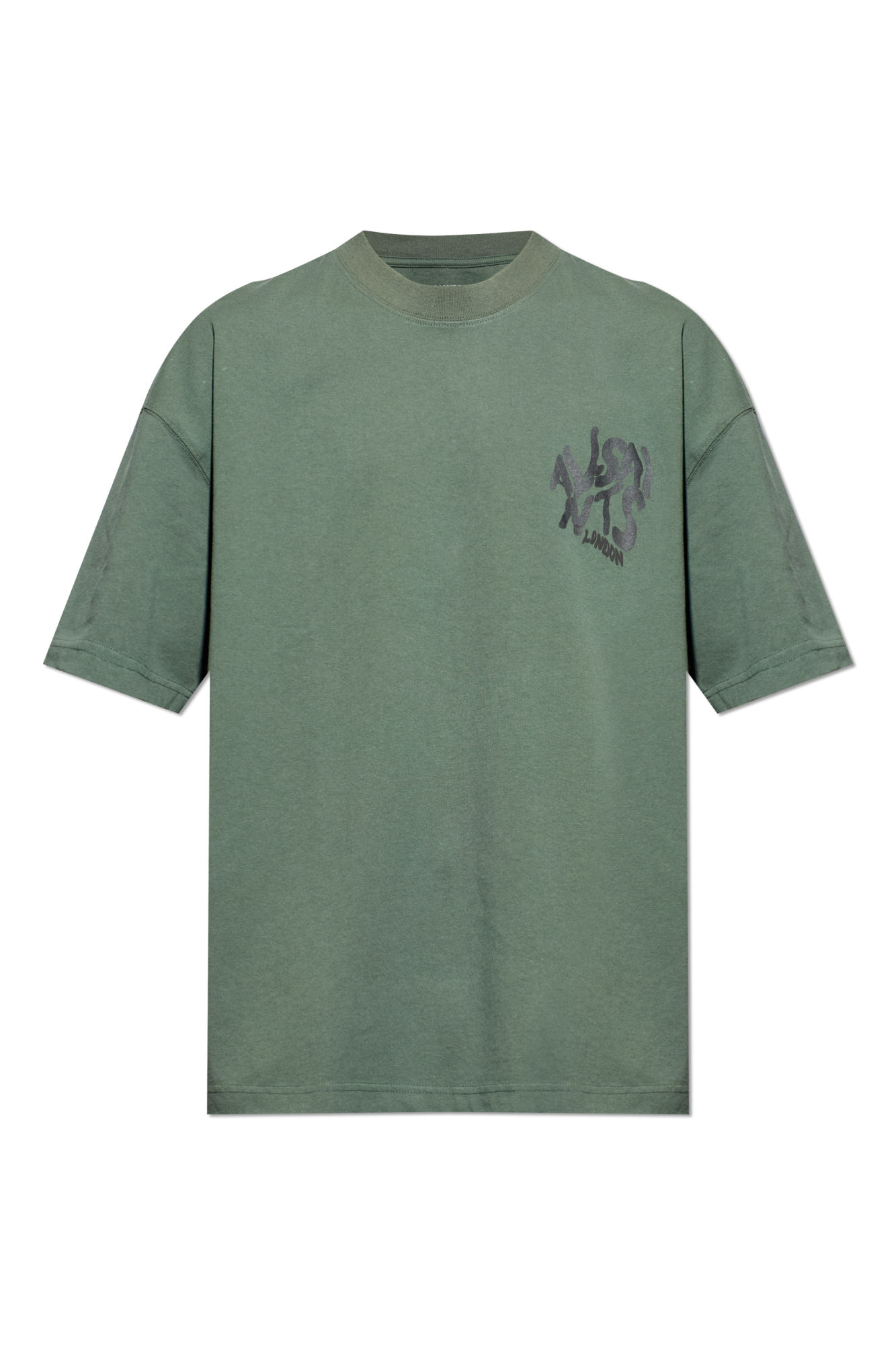 AllSaints T-shirt `Orlando`, Mężczyźni, Zielony