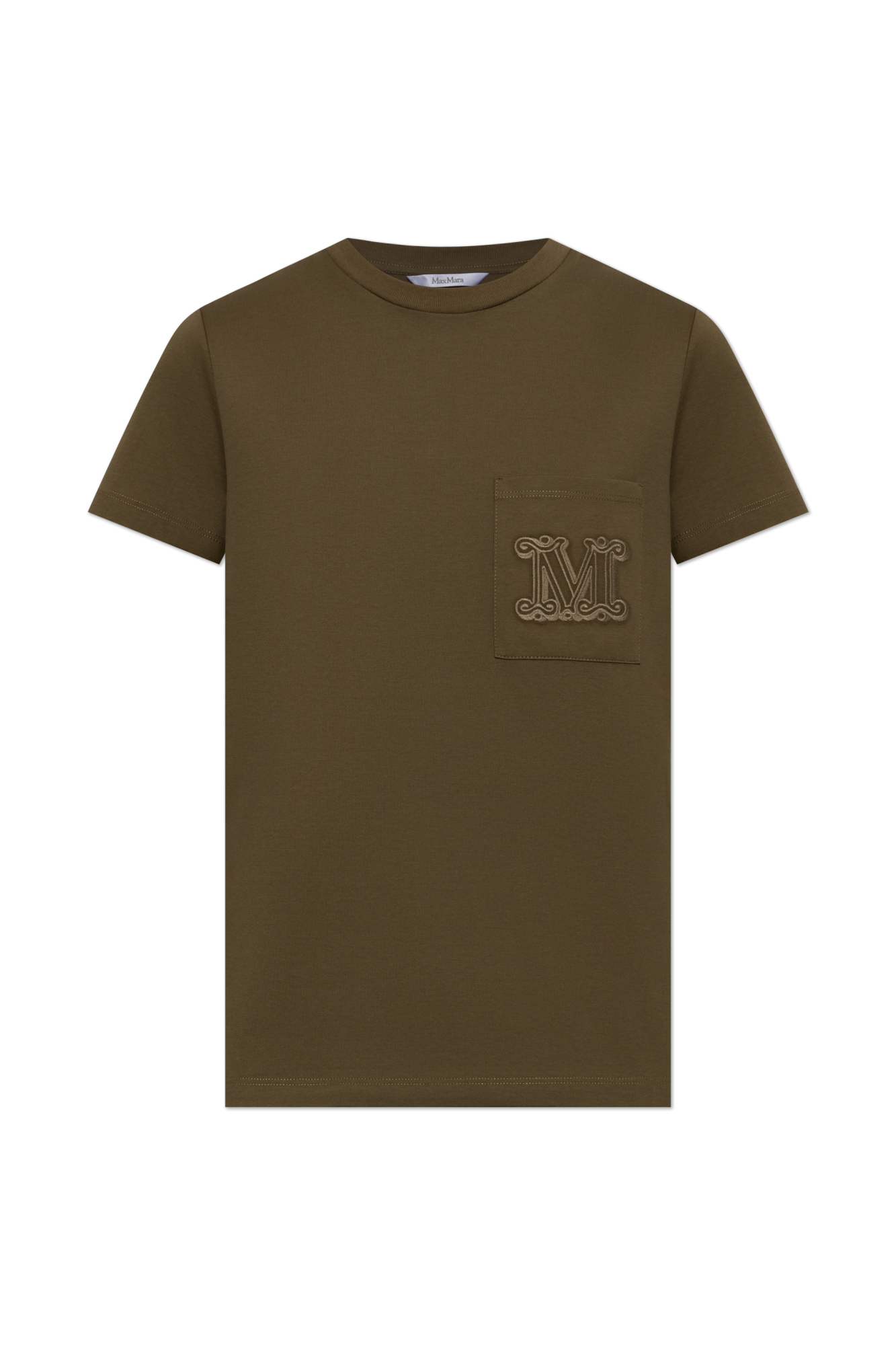 Max Mara T-shirt `Papaia`, Kobiety, Zielony
