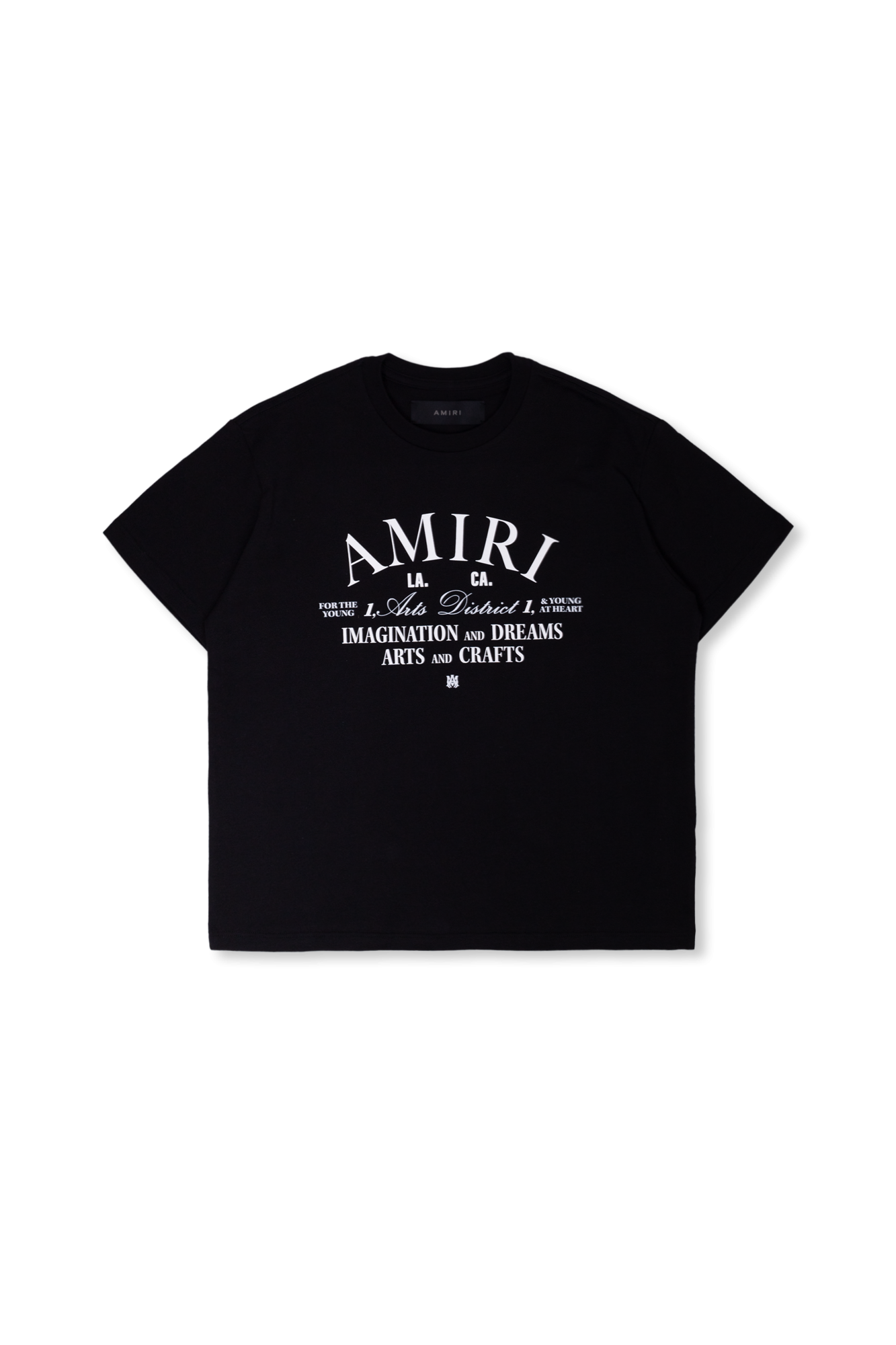Amiri Kids T-shirt Z Logo, Unisex, Czarny