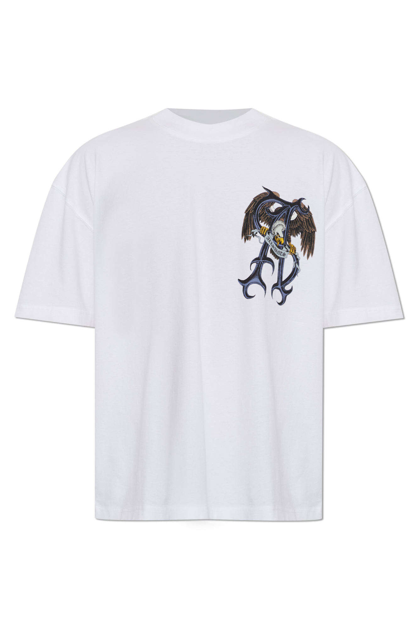 AllSaints T-shirt ‘Raptour’, Mężczyźni, Biały