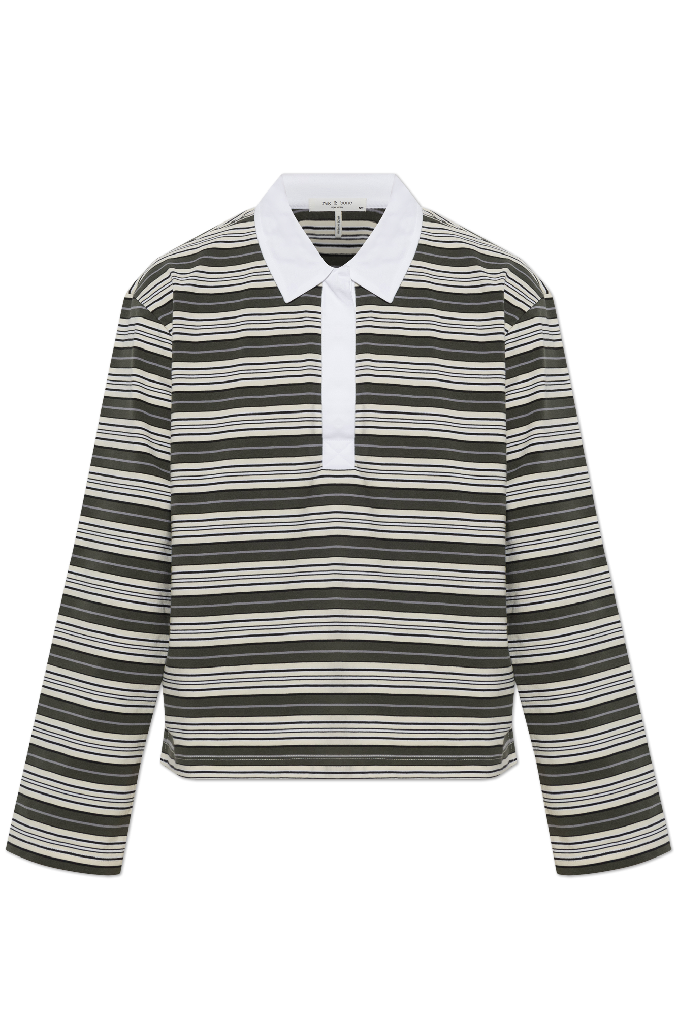 Rag & Bone Polo Z Długimi Rękawami, Kobiety, Zielony
