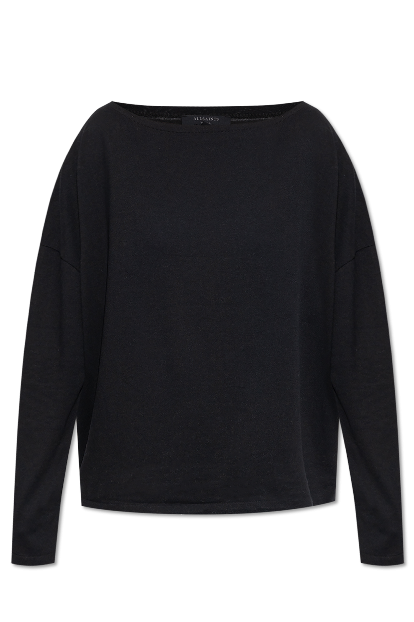 AllSaints Top `Rita` Z Długimi Rękawami, Kobiety, Czarny
