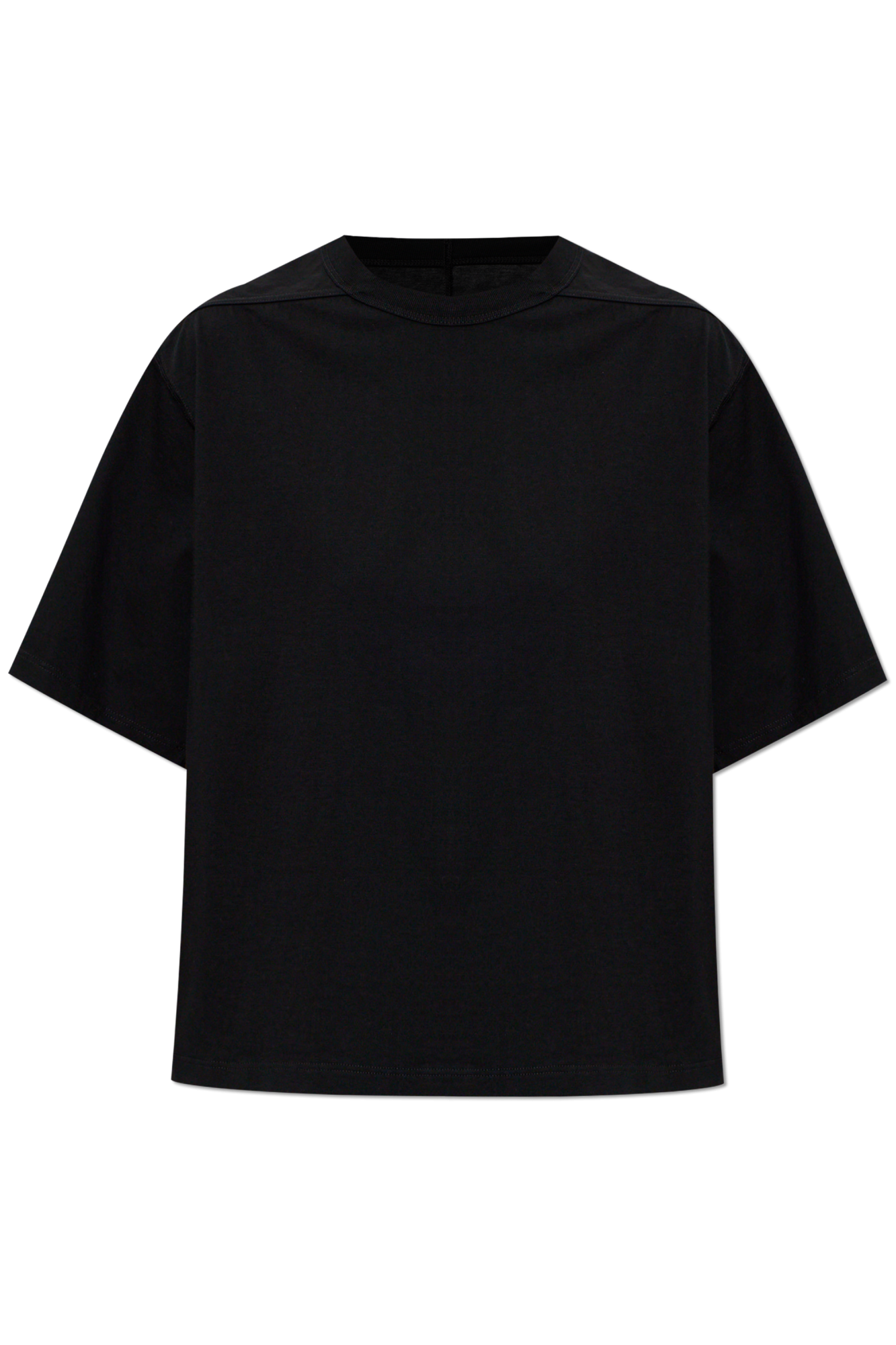 Rick Owens T-shirt Z Okrągłym Dekoltem, Kobiety, Czarny
