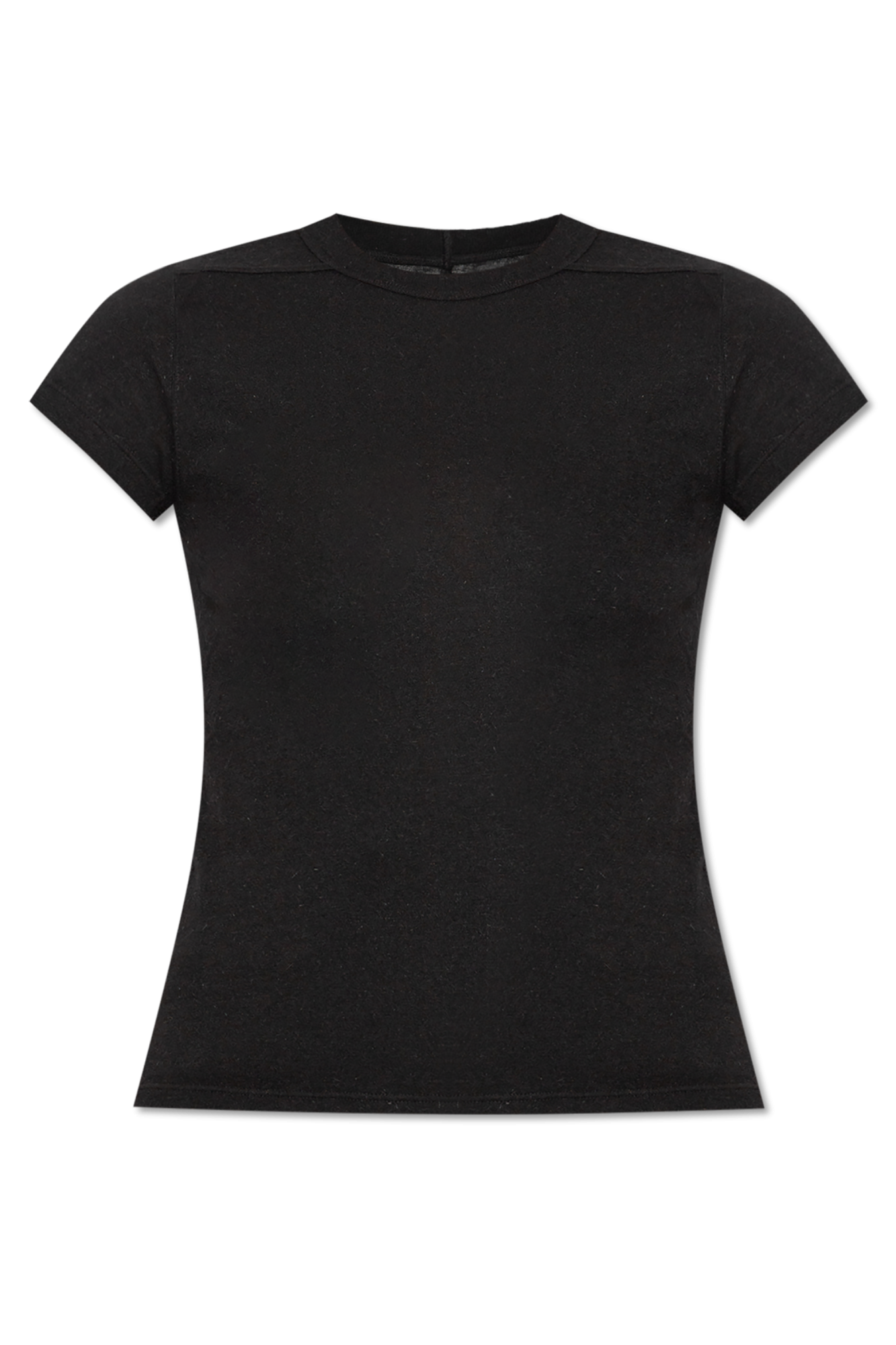 Rick Owens T-shirt Z Okrągłym Dekoltem0, Kobiety, Czarny