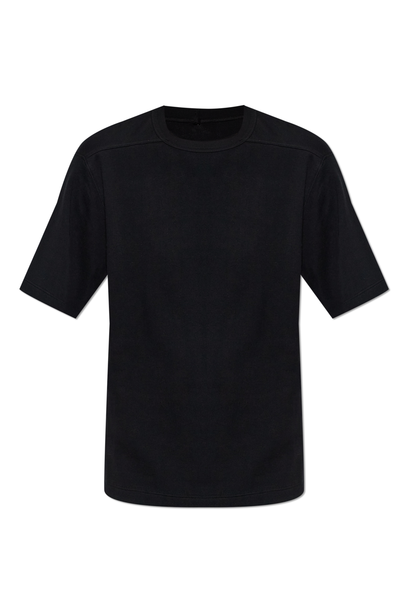 Rick Owens T-shirt Z Okrągłym Dekoltem, Kobiety, Czarny