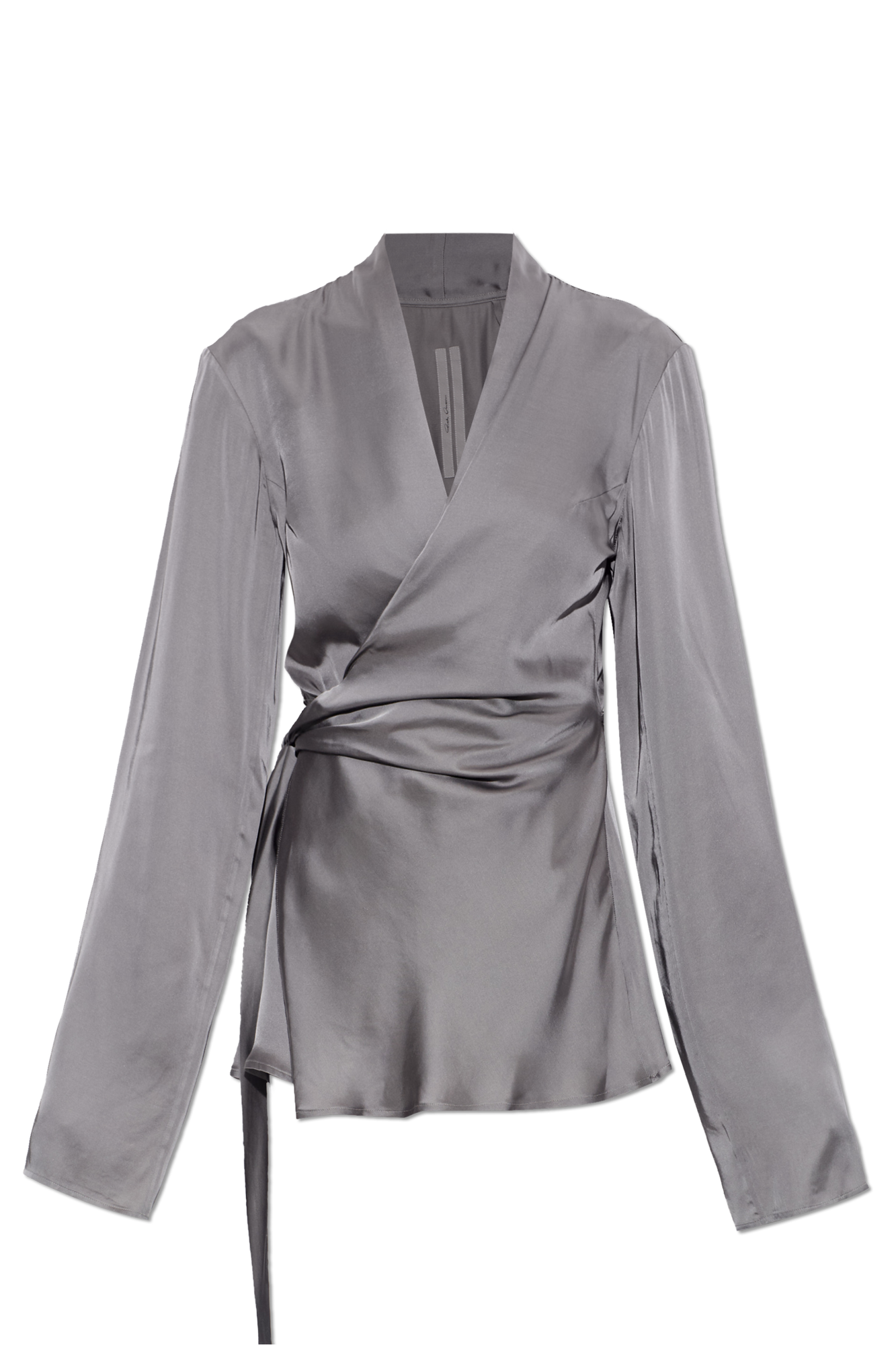 Rick Owens Top Z Długimi Rękawami, Kobiety, Szary