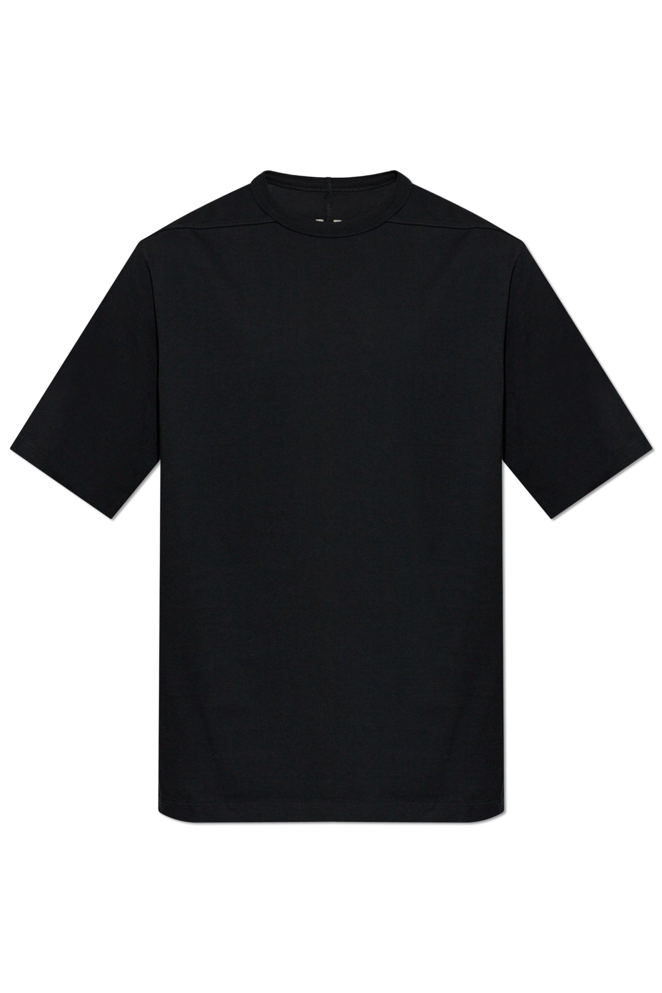 Rick Owens T-shirt Z Okrągłym Dekoltem, Mężczyźni, Czarny