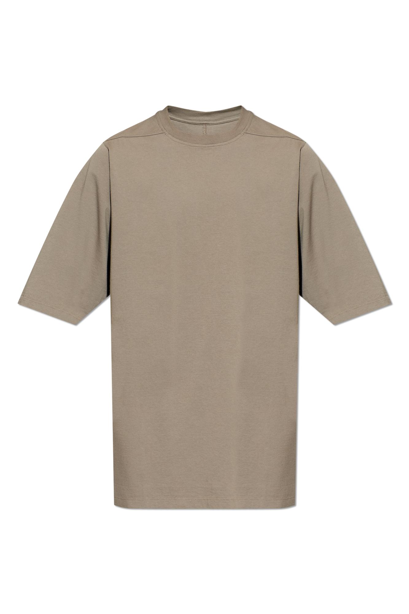 Rick Owens Bawełniany T-shirt, Mężczyźni, Beżowy