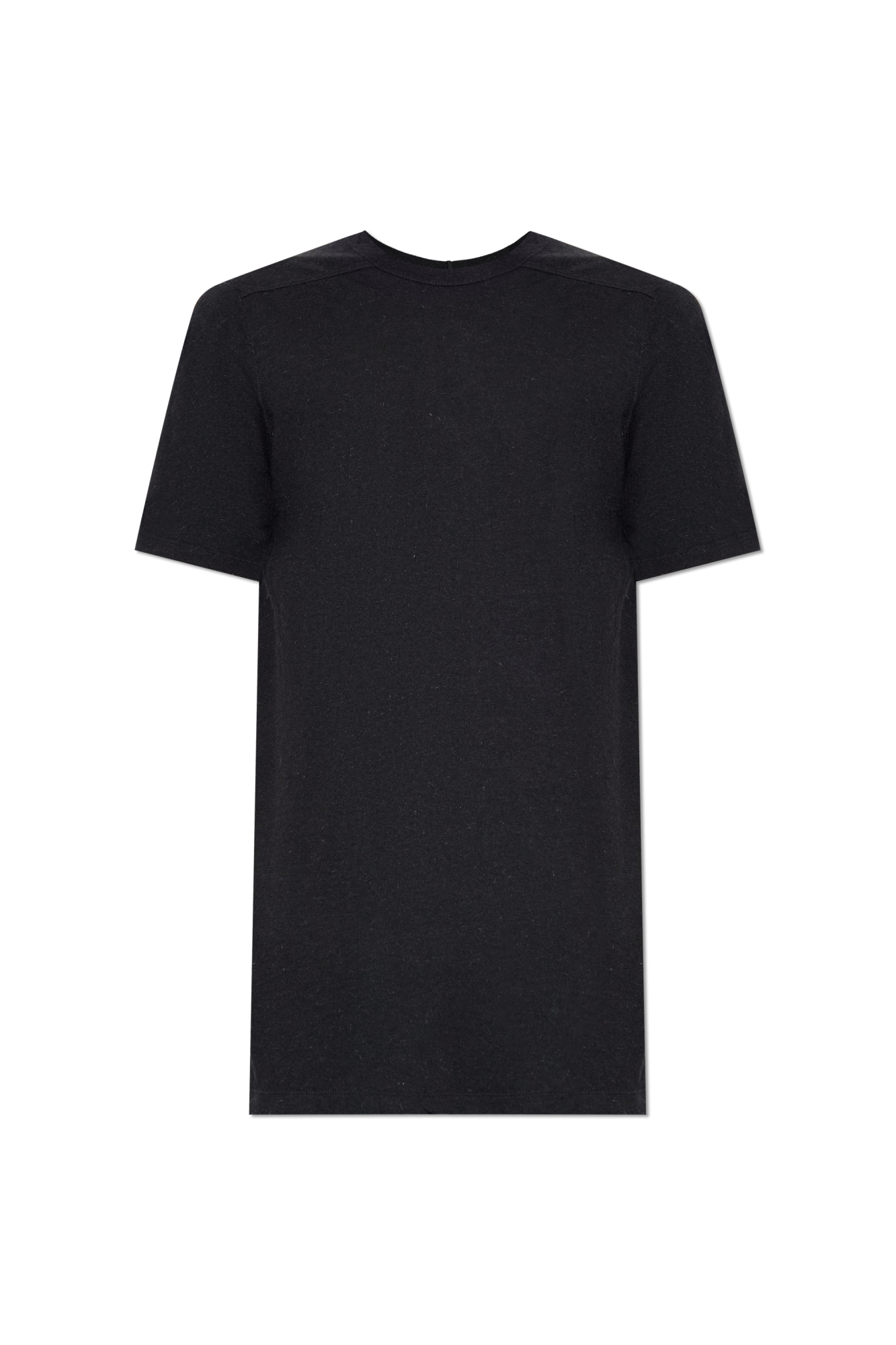 Rick Owens T-shirt Z Okrągłym Dekoltem, Mężczyźni, Czarny