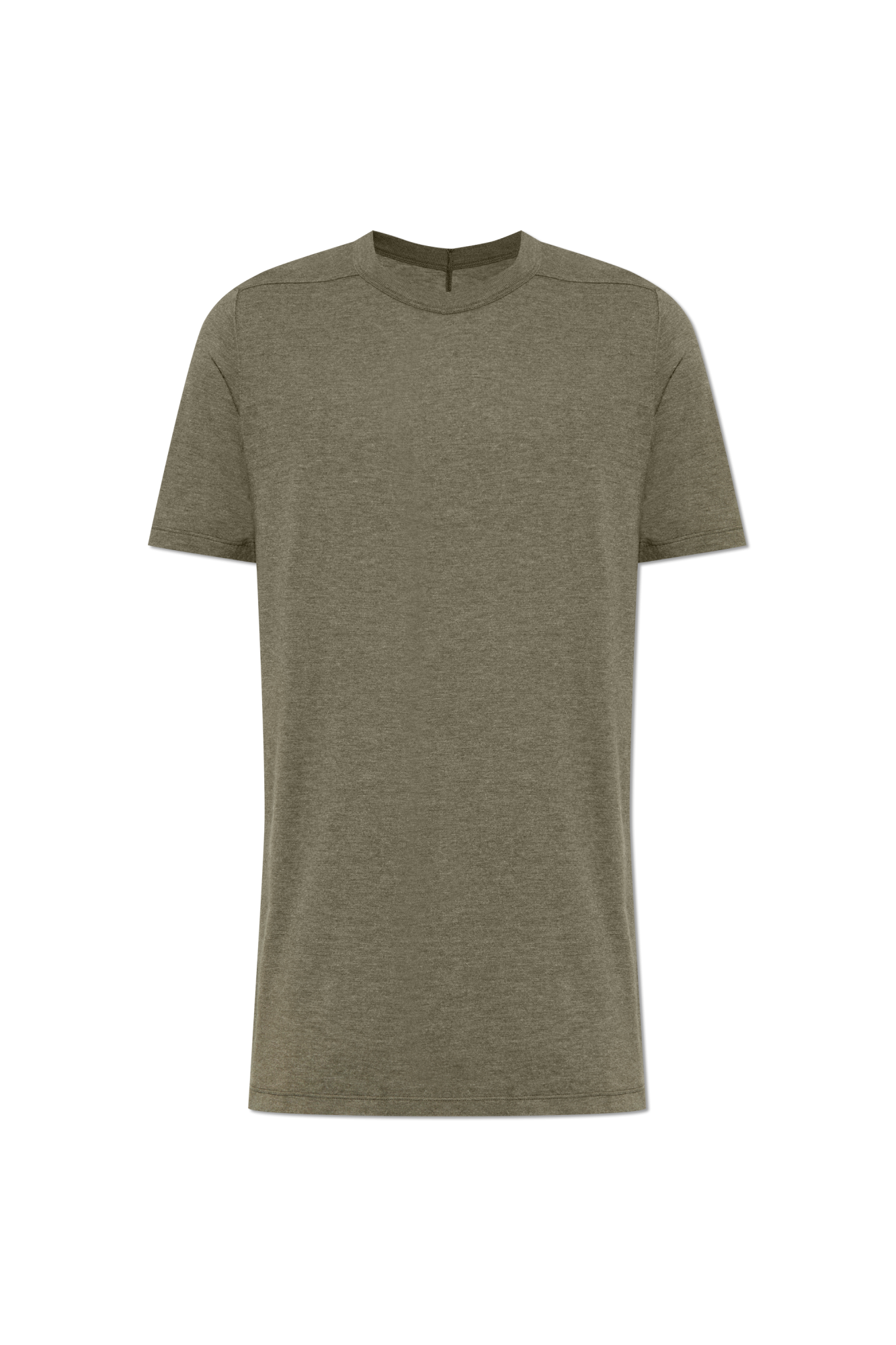 Rick Owens T-shirt `Level T`, Mężczyźni, Zielony