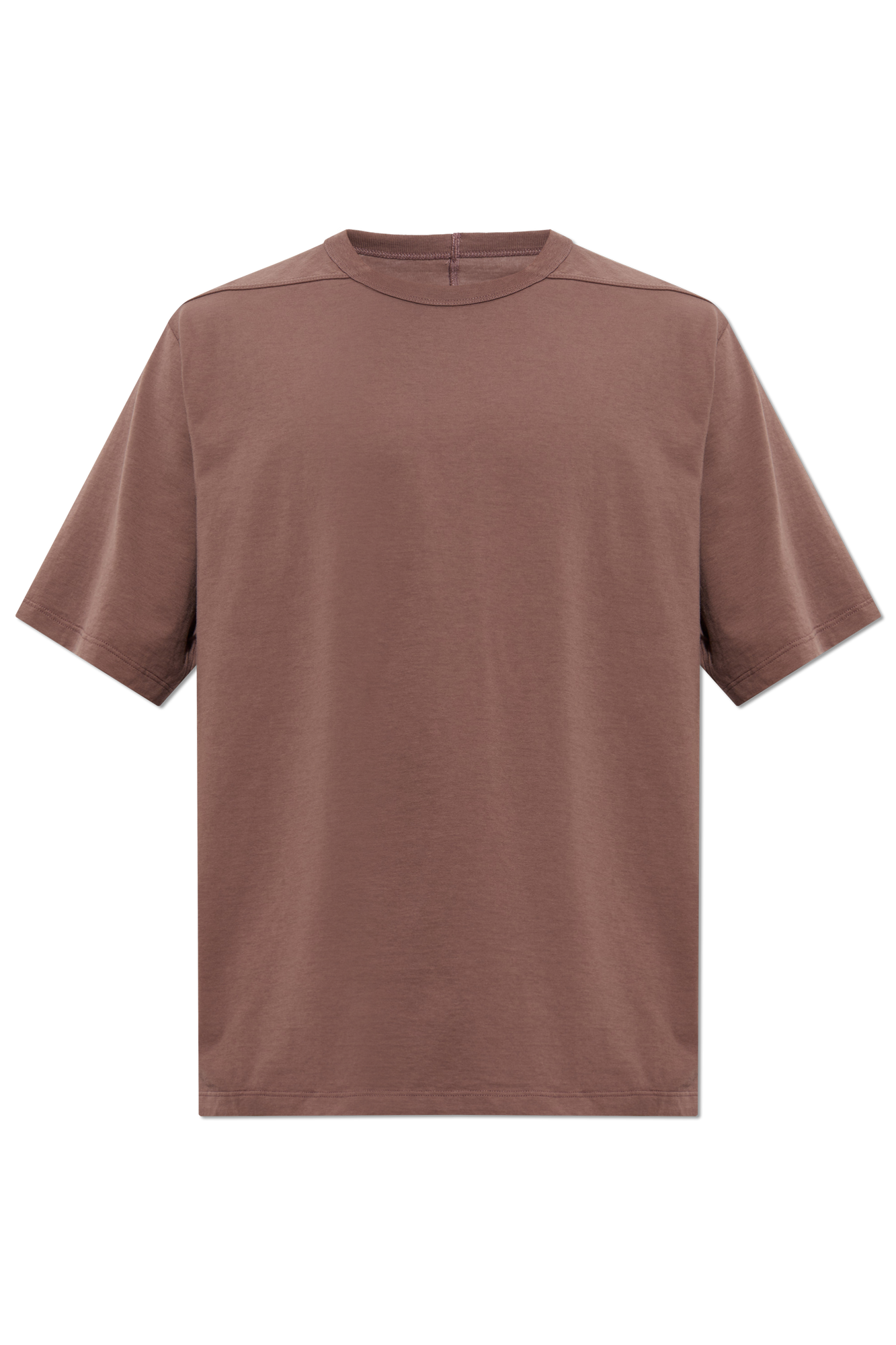 Rick Owens T-shirt Z Okrągłym Dekoltem, Mężczyźni, Fioletowy