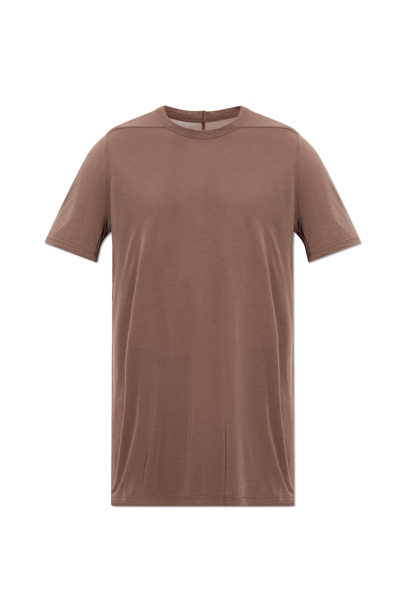 Rick Owens T-shirt Z Okrągłym Dekoltem, Mężczyźni, Fioletowy