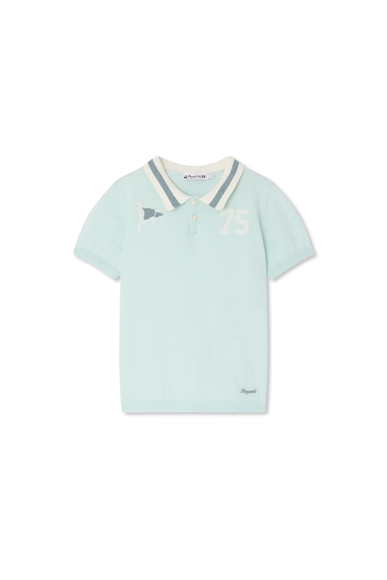 Bonpoint  Polo `Loyal`, Unisex, Jasnoniebieski