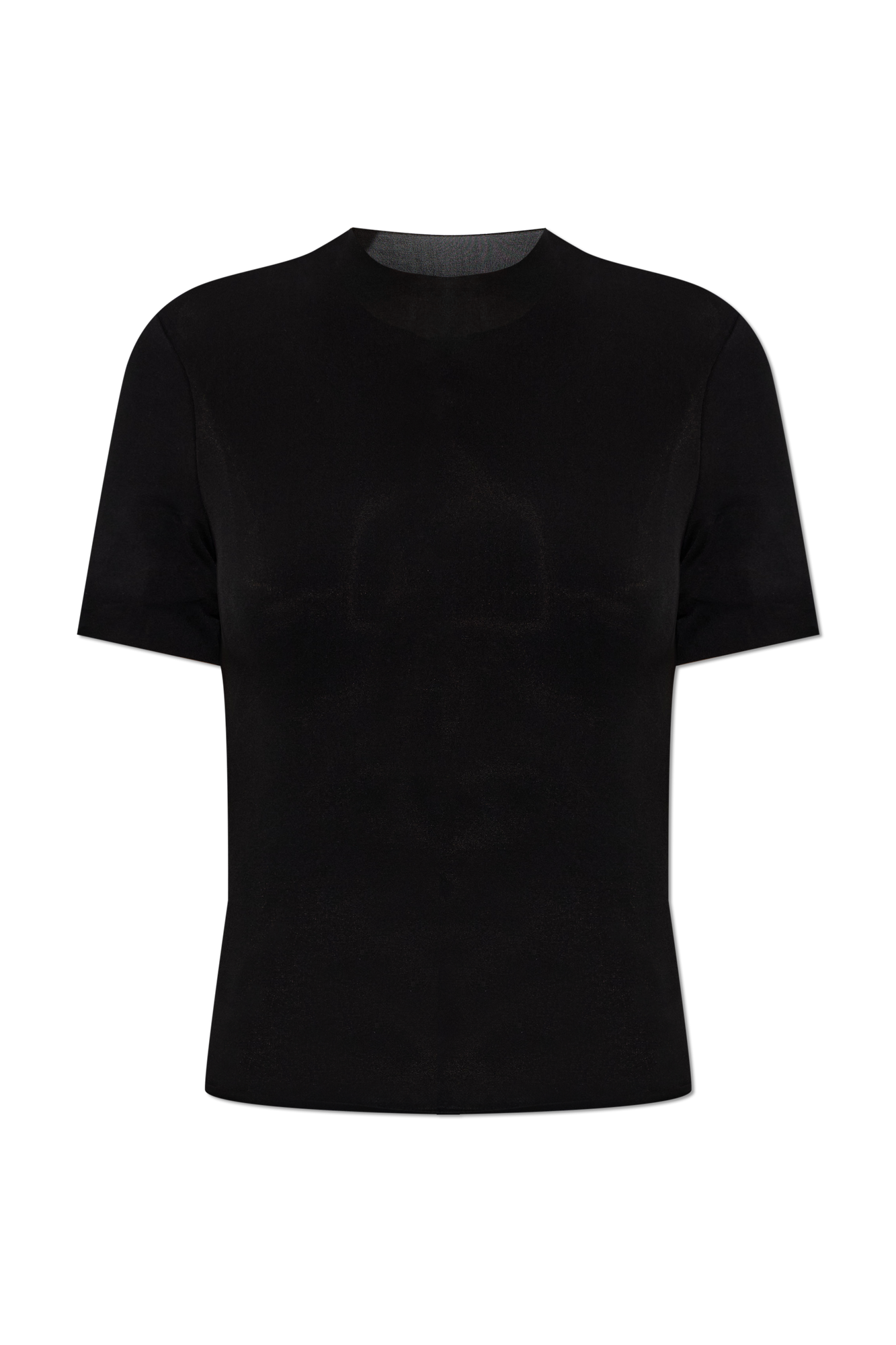 Maison Margiela Top O Dopasowanym Kroju, Kobiety, Czarny