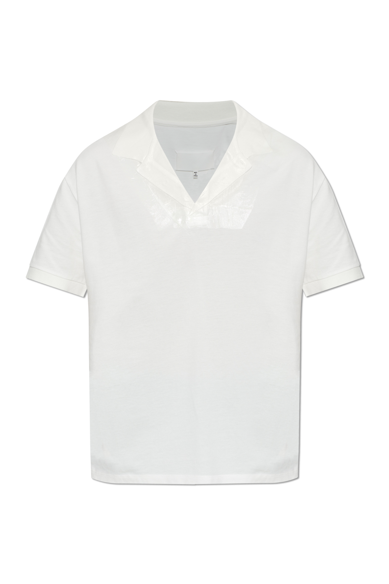 Maison Margiela Polo, Mężczyźni, Biały