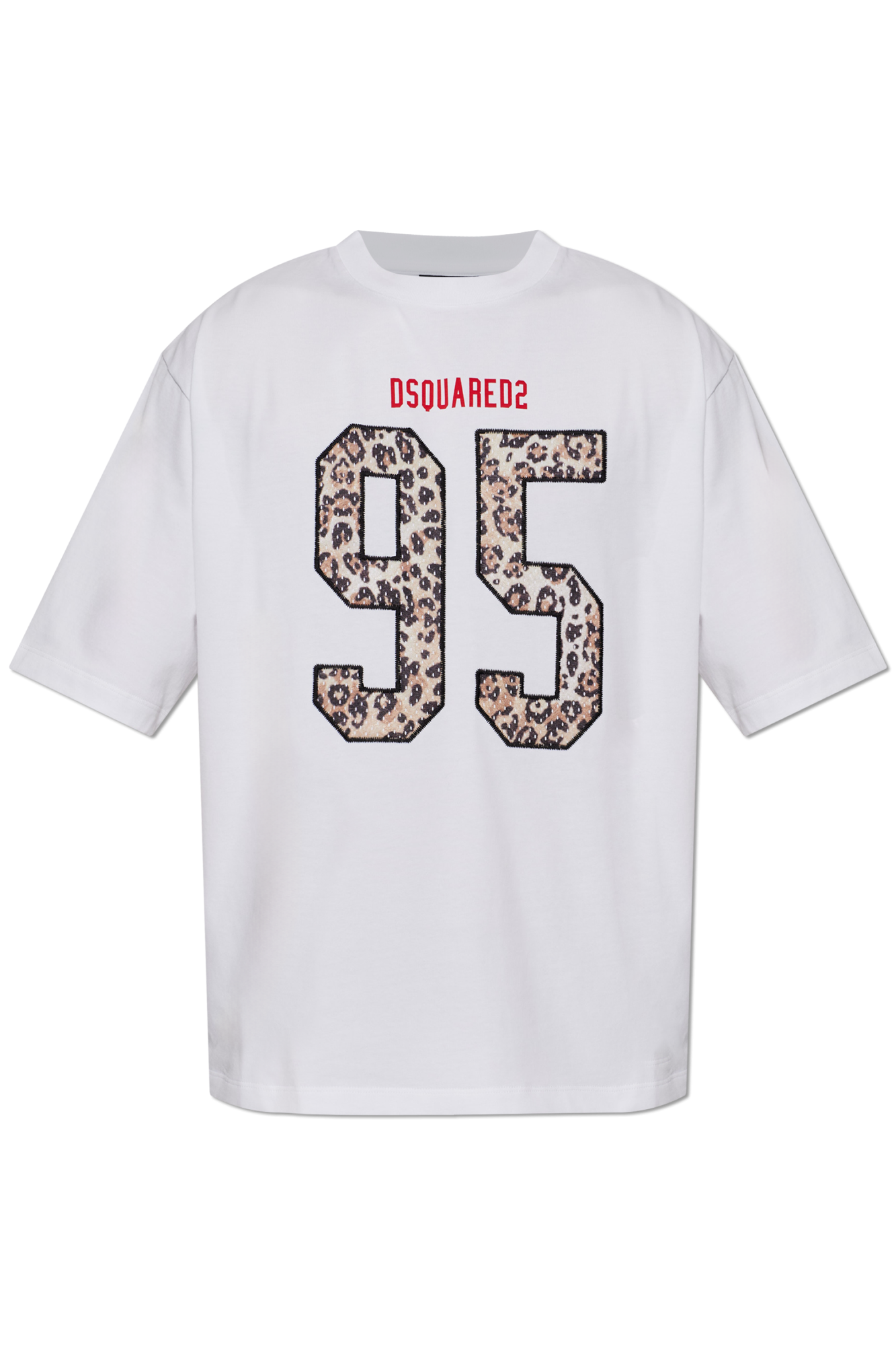 Dsquared2 T-shirt Z Logo, Mężczyźni, Biały