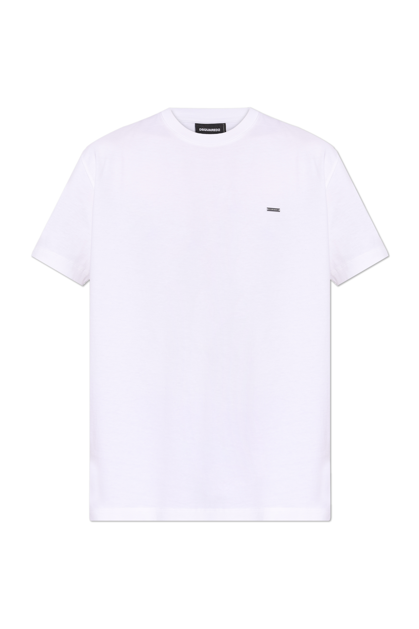 Dsquared2 T-shirt Z Logo, Mężczyźni, Biały