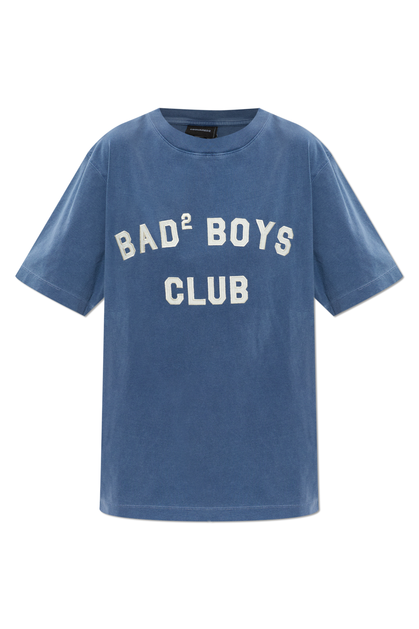 Dsquared2 T-shirt Z Nadrukiem, Kobiety, Niebieski