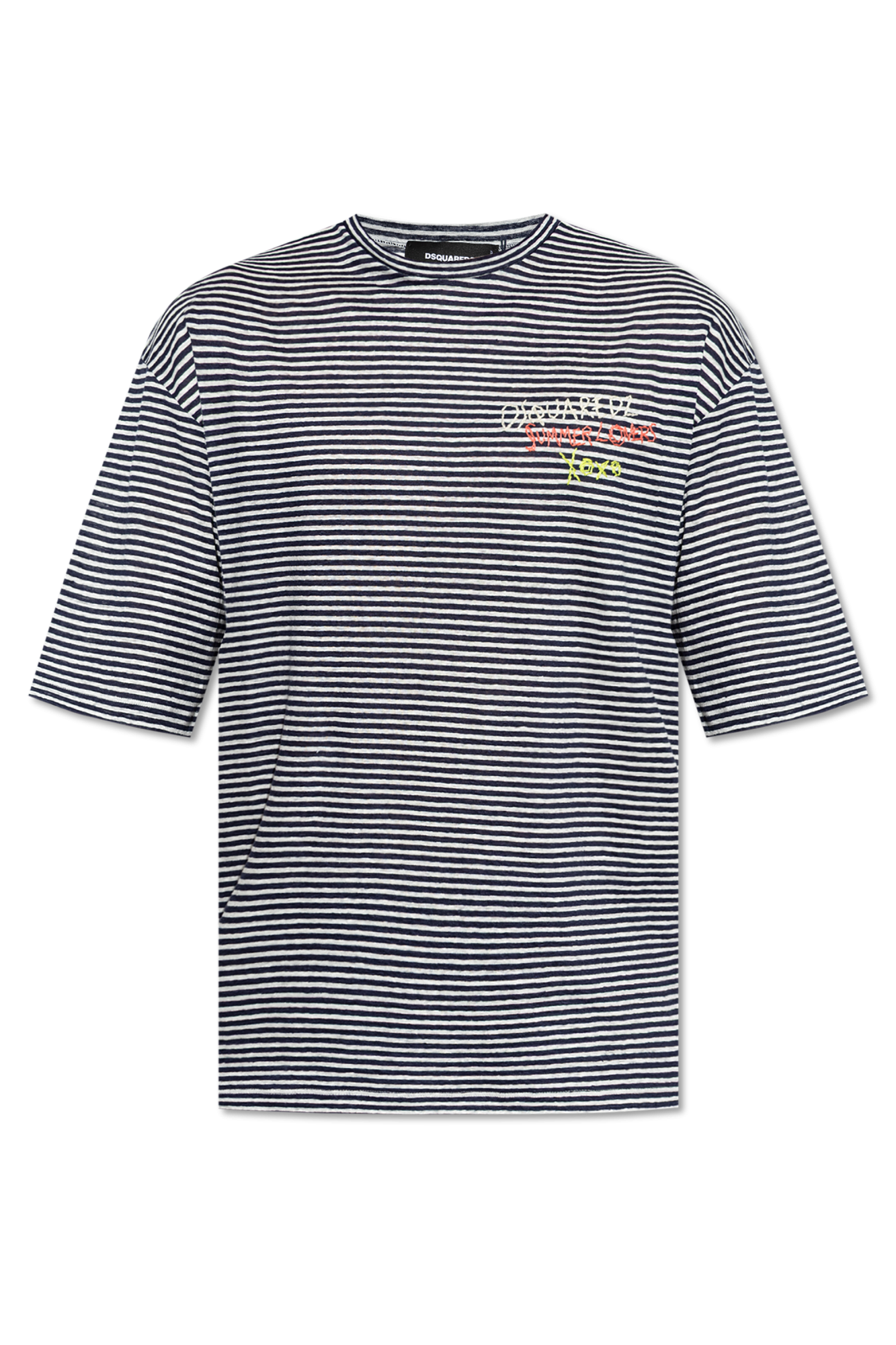 Dsquared2 T-shirt  Kapsuła `Summer Lovers`, Mężczyźni, Granatowy