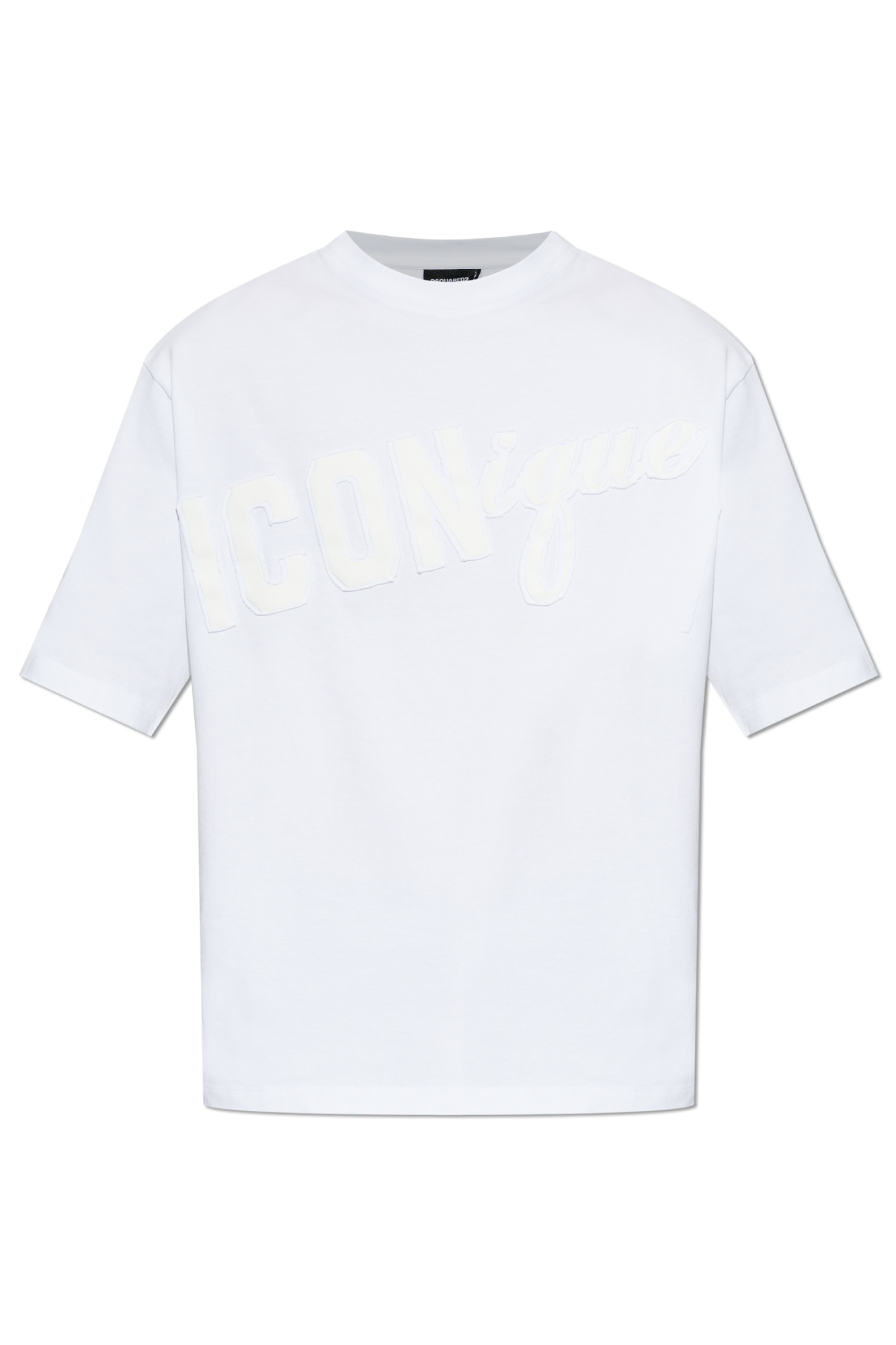Dsquared2 T-shirt Z Logo, Mężczyźni, Biały