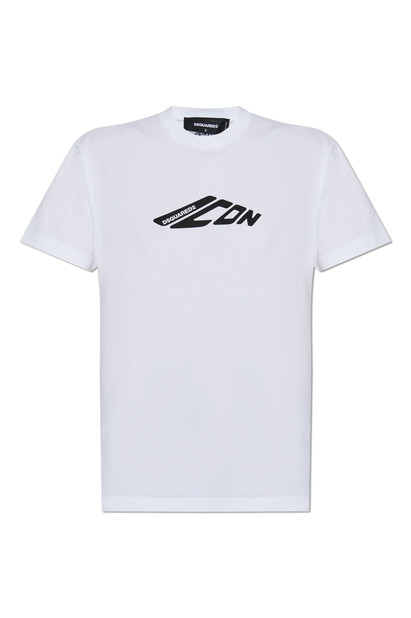 Dsquared2 T-shirt Z Logo, Kobiety, Biały