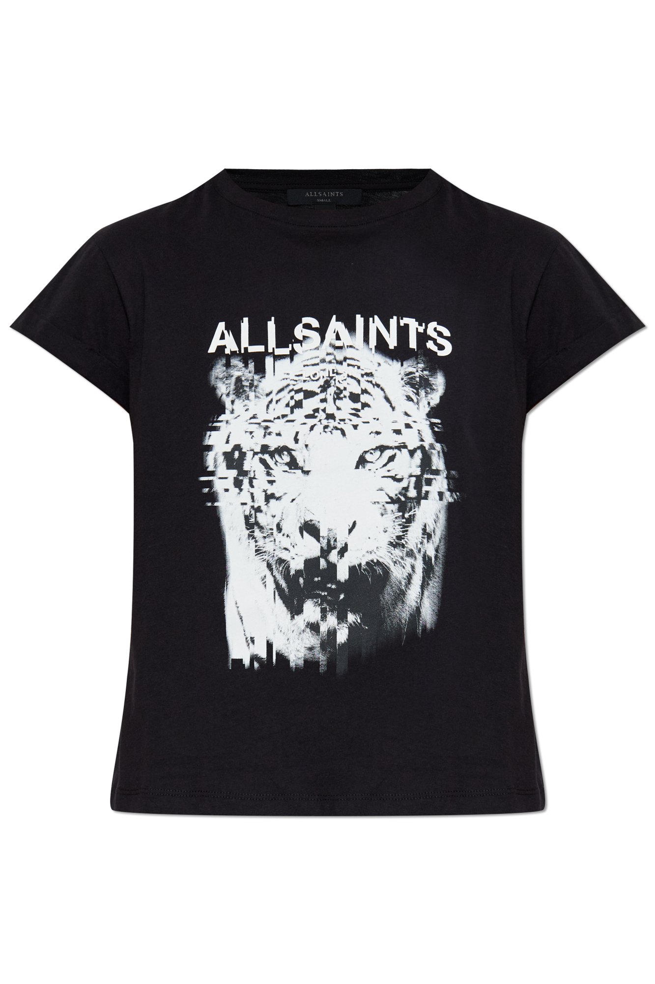 AllSaints T-shirt `Static`, Kobiety, Czarny