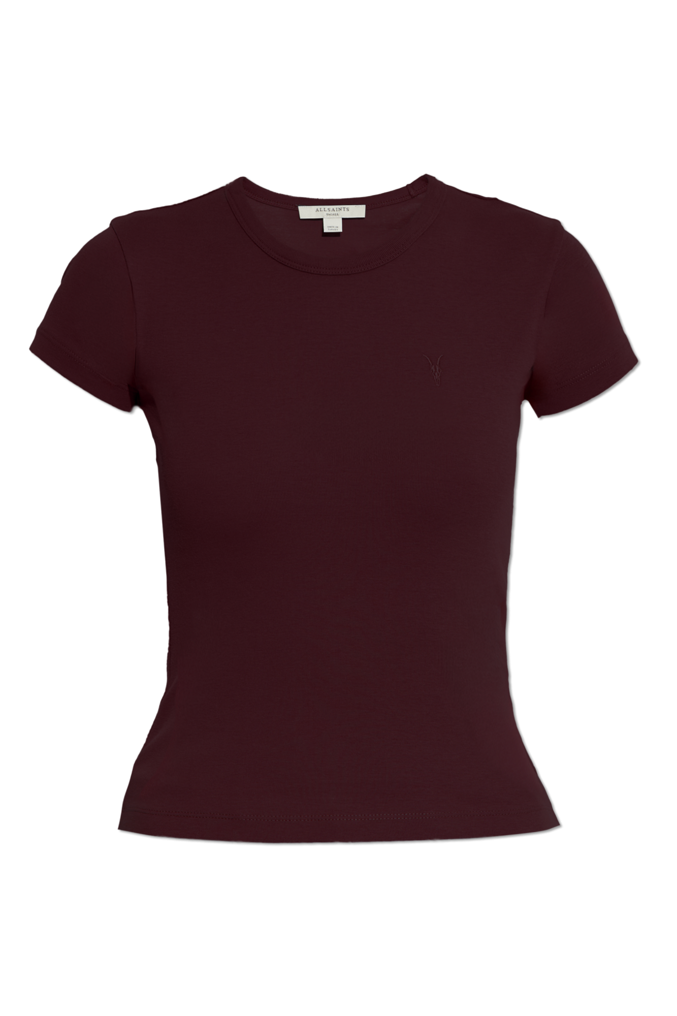 AllSaints T-shirt  `Stevie`, Kobiety, Bordo
