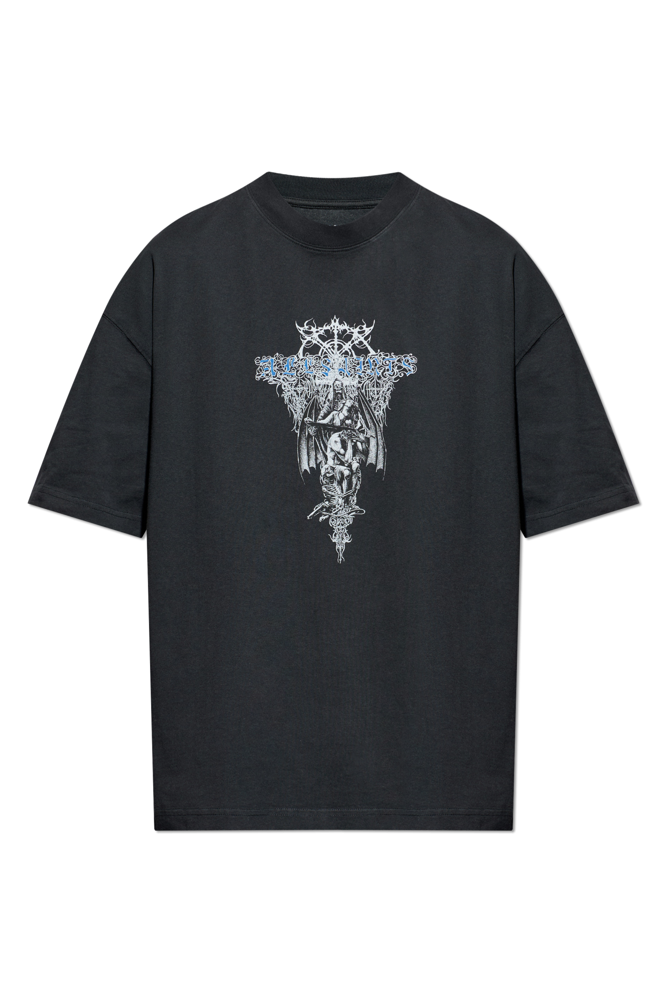 AllSaints T-shirt `Swords`, Mężczyźni, Czarny