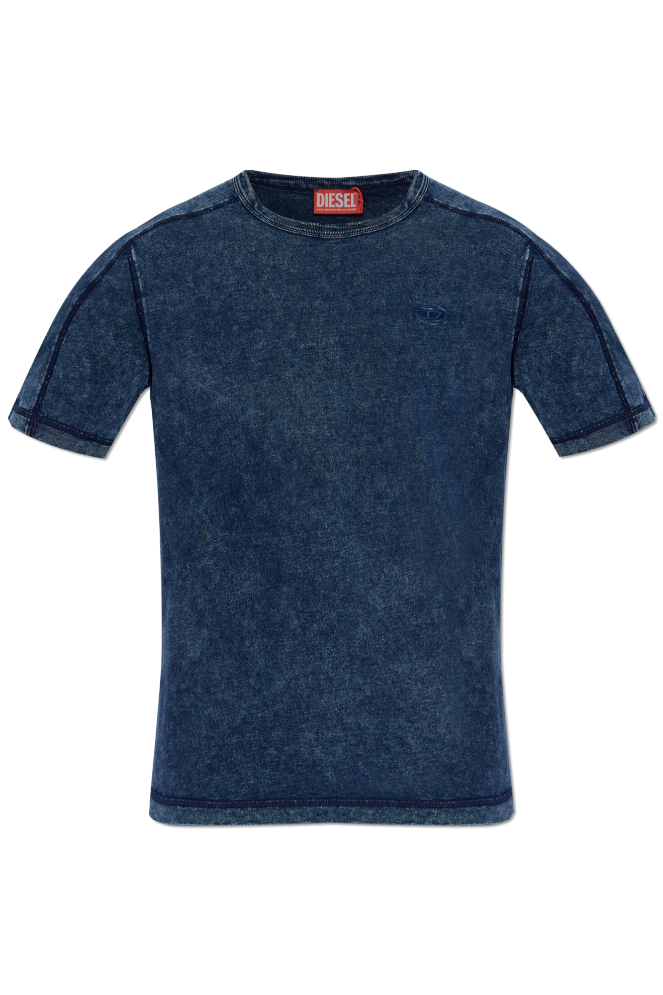 Diesel T-shirt `T-ADJIND`, Mężczyźni, Granatowy