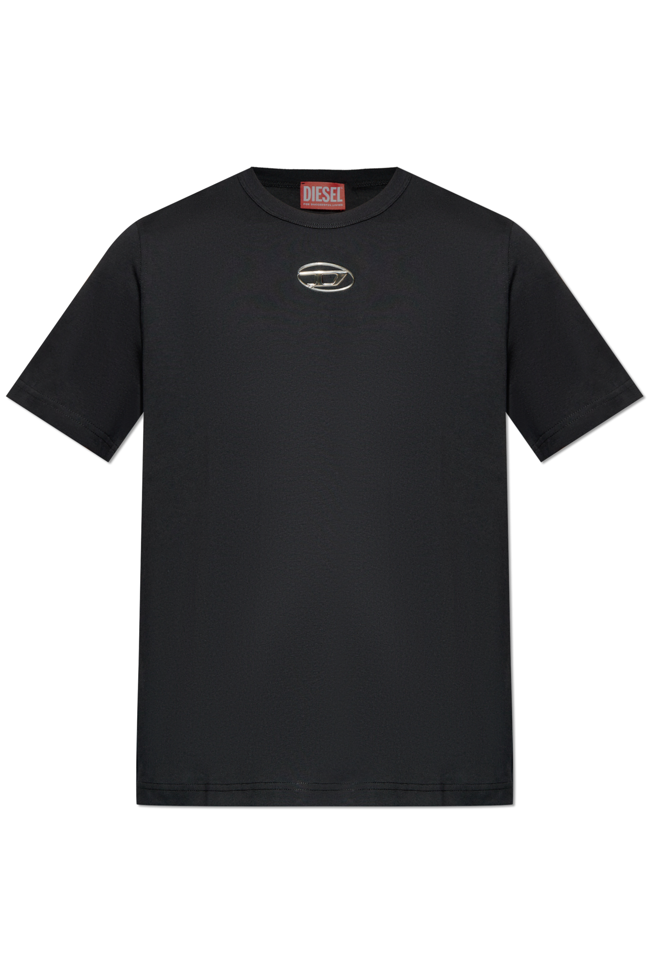 Diesel T-shirt ` T-ADJUST`, Mężczyźni, Czarny