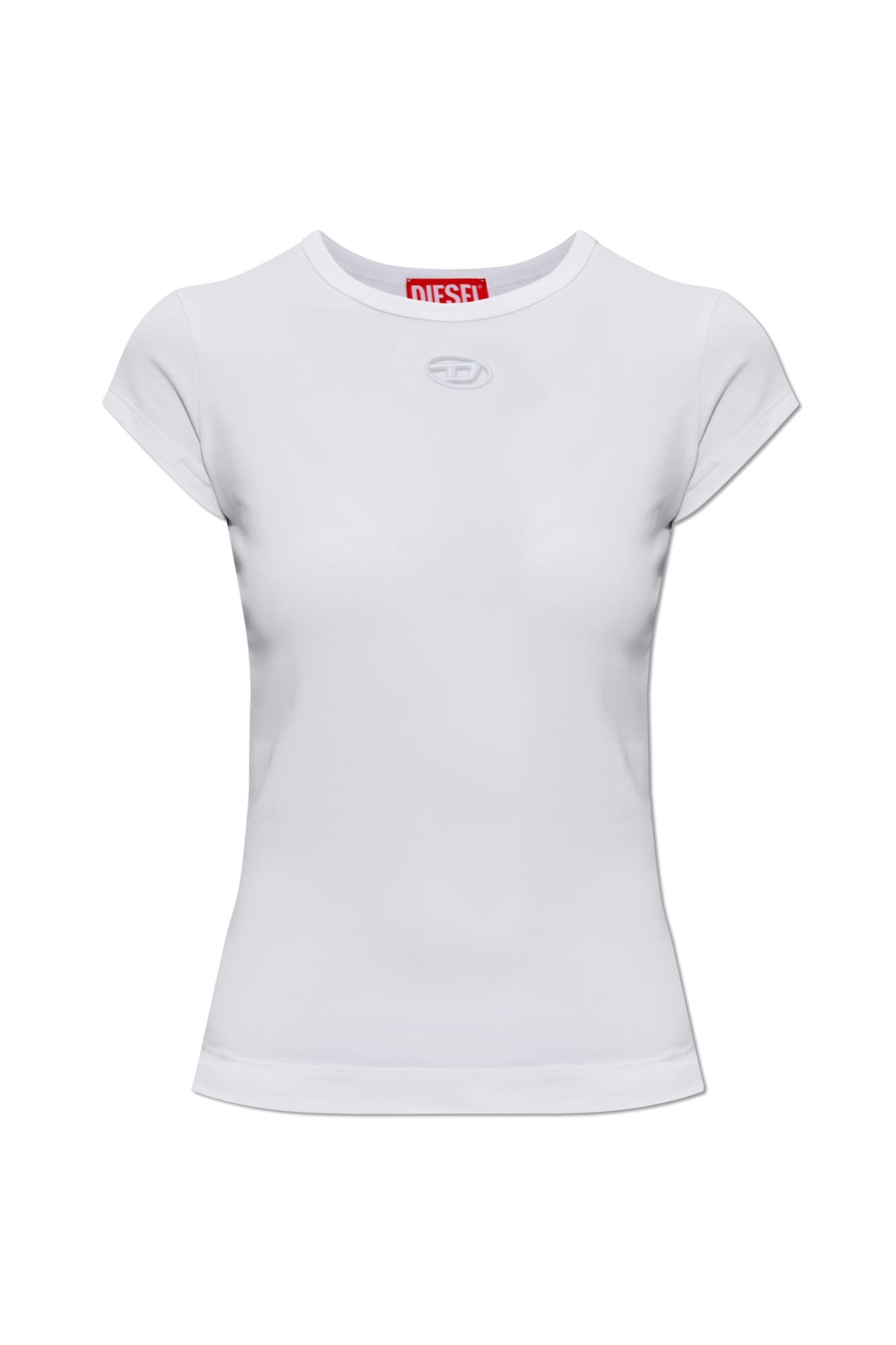 Diesel T-shirt `T-ANGIE-OD`, Kobiety, Biały
