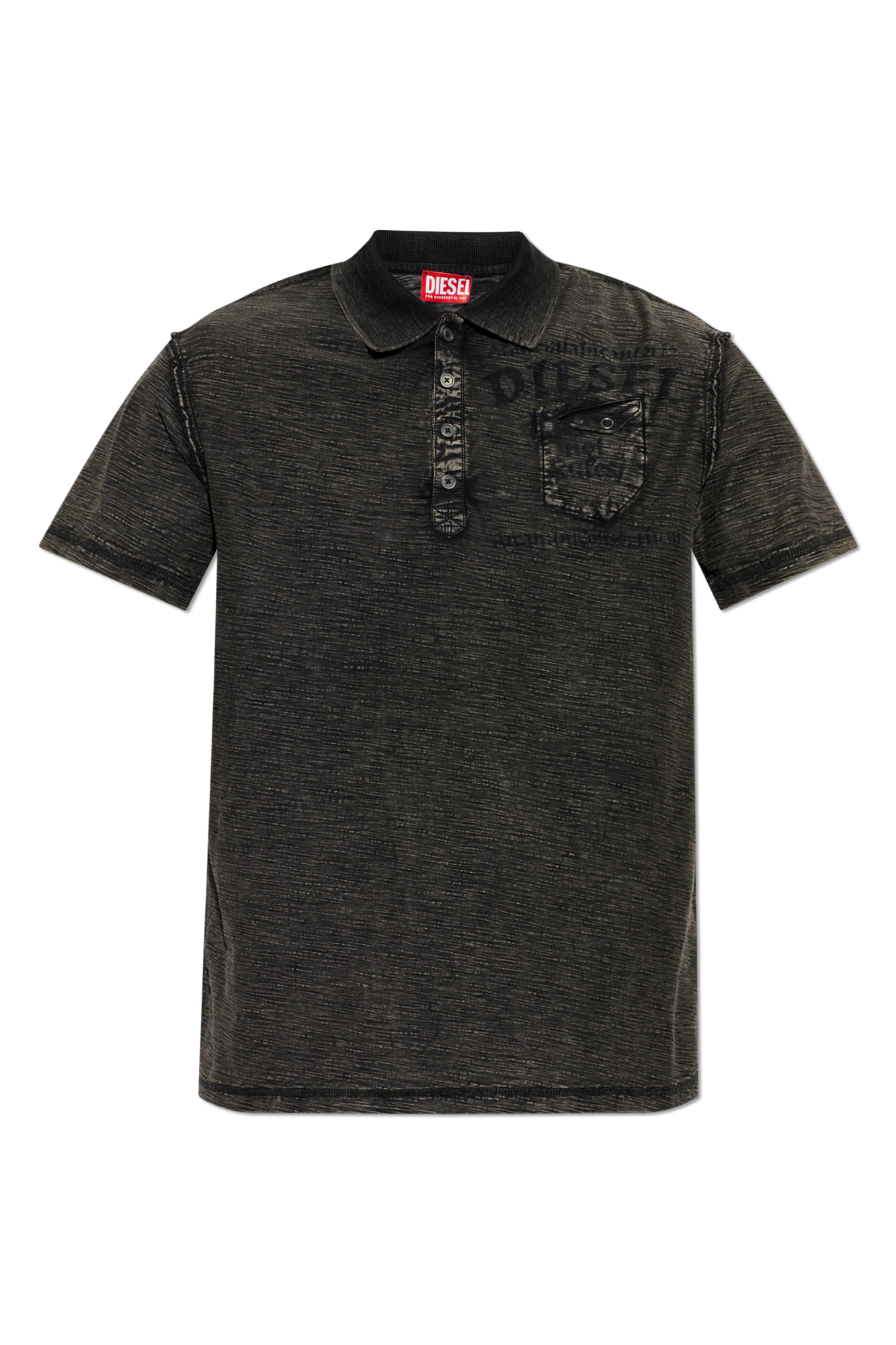 Diesel Polo `T-ARDY-POLO`, Mężczyźni, Czarny