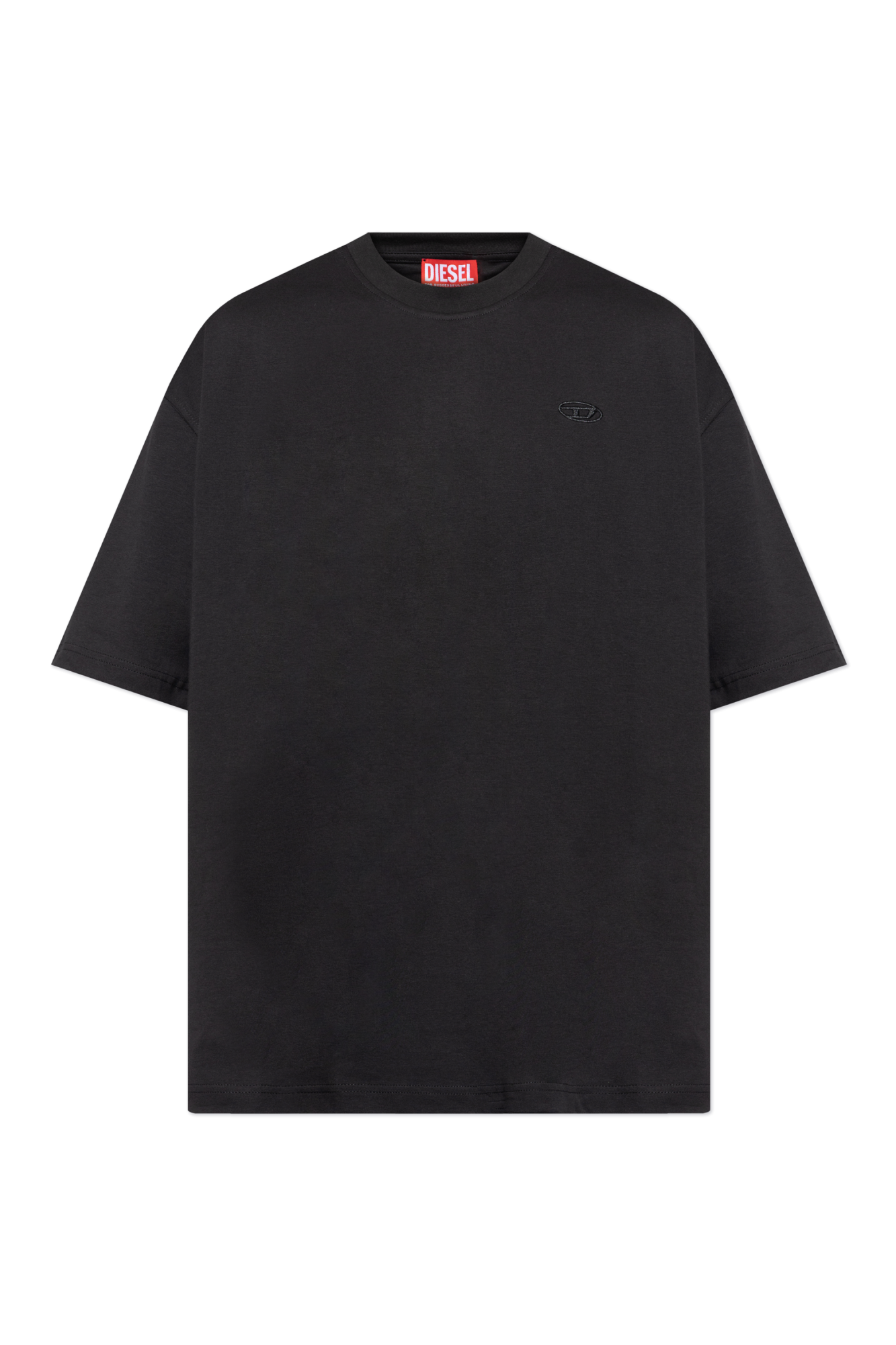 Diesel T-shirt `T-BOGGY-T3`, Mężczyźni, Czarny