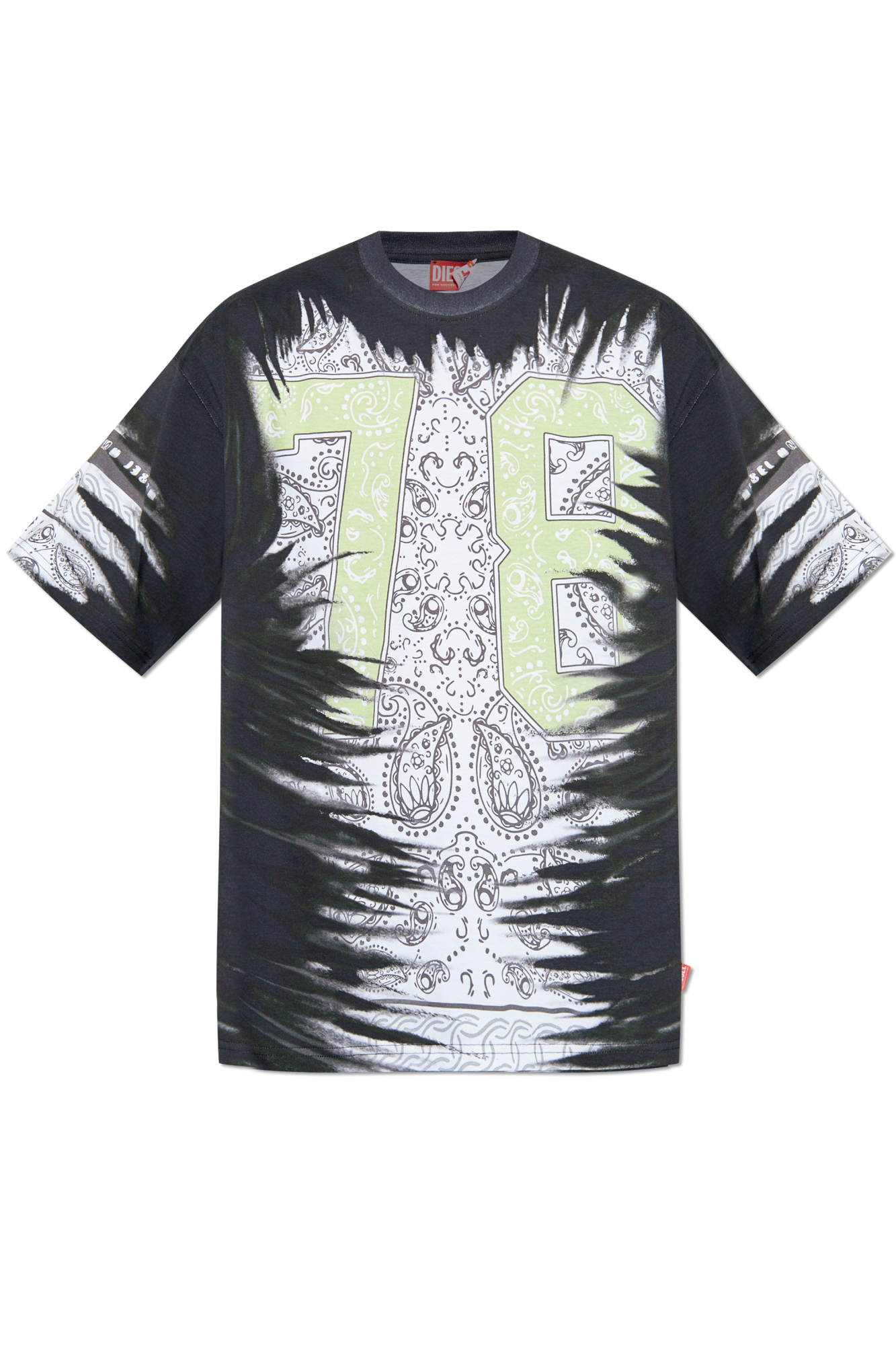Diesel T-shirt `T-BOXT-78-R1 `, Mężczyźni, Czarny