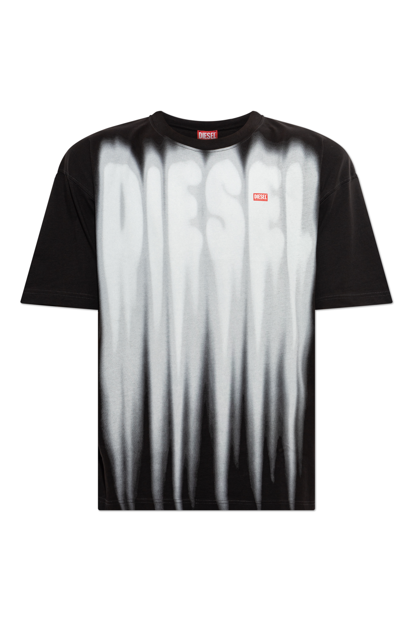 Diesel T-shirt ‘T-BOXT-AA1’, Mężczyźni, Czarny