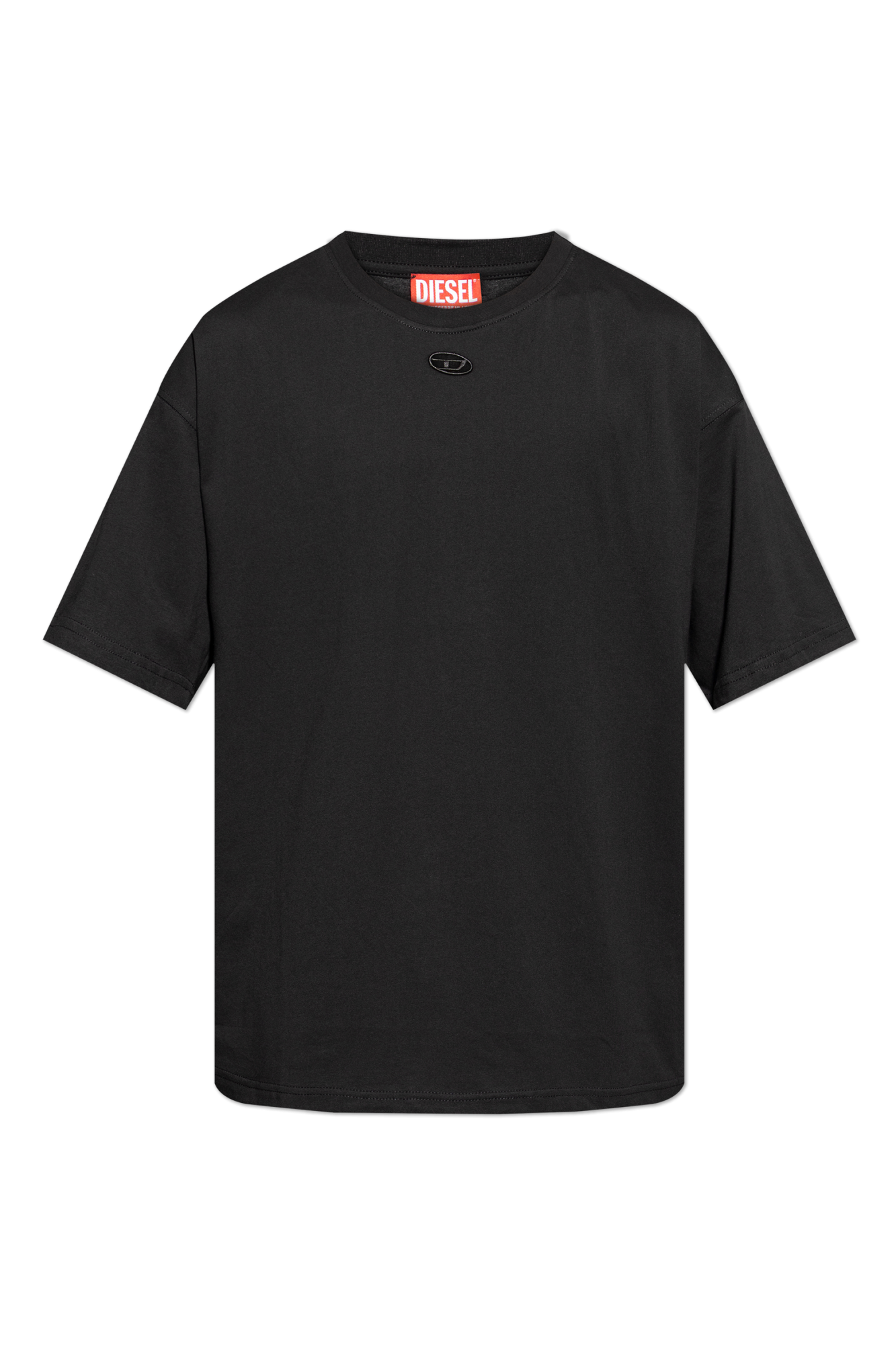 Diesel T-shirt ‘T-BOXT-DCO’, Mężczyźni, Czarny