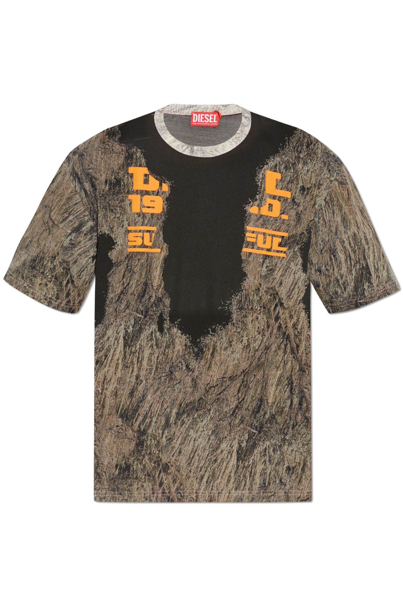 Diesel T-shirt `T-BOXT-JAS`, Mężczyźni, Czarny