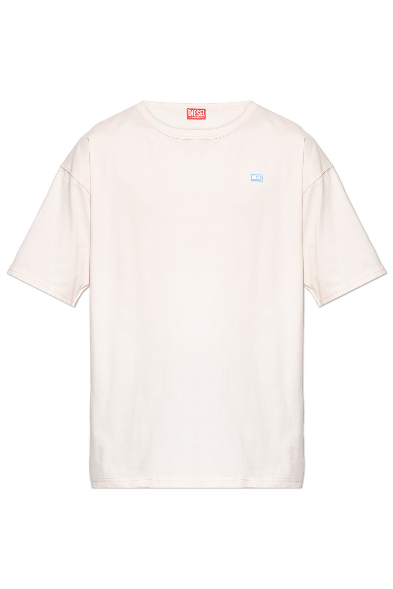 Diesel T-shirt ‘T-BOXT-R30’, Mężczyźni, Różowy