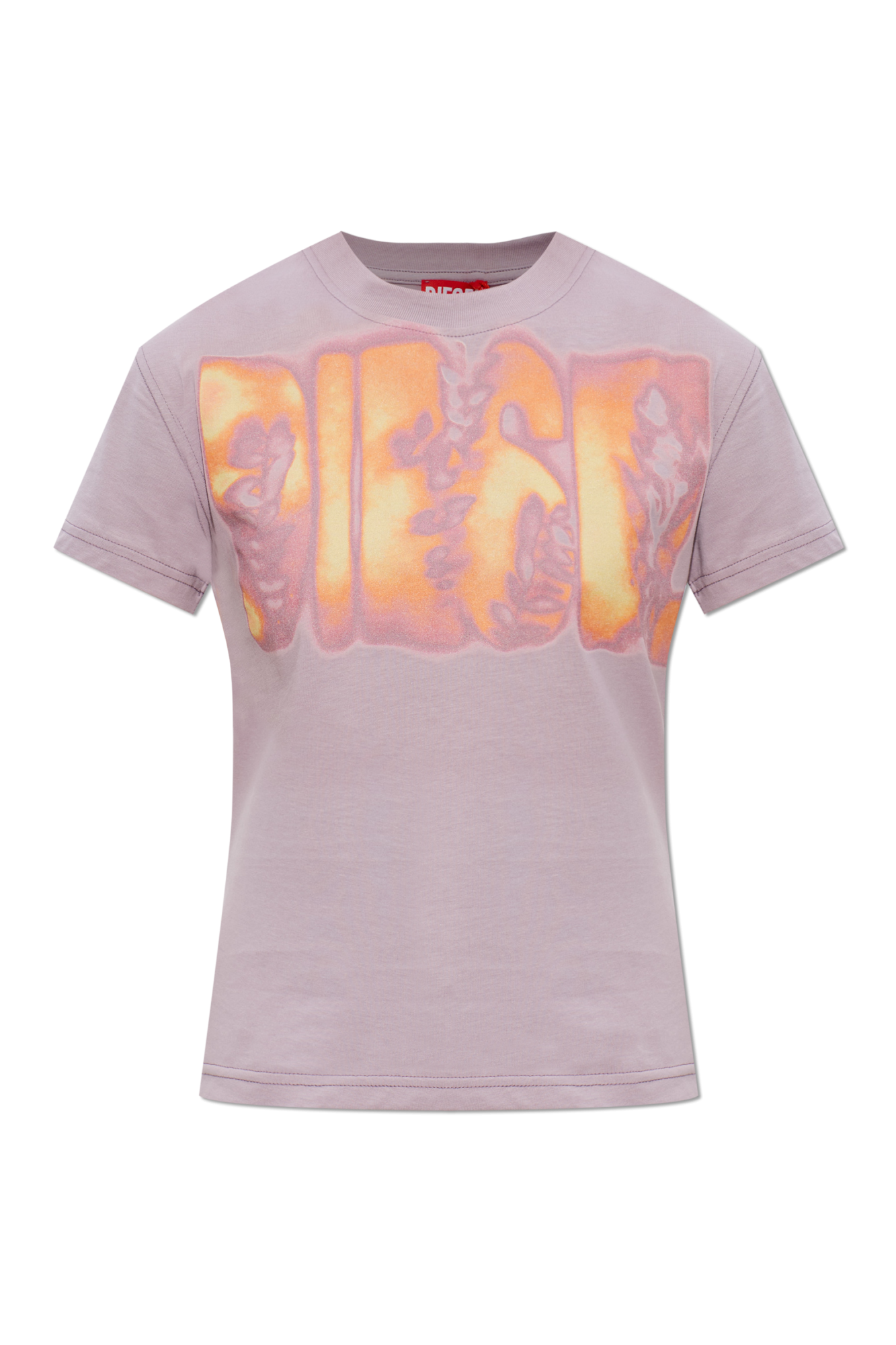 Diesel T-shirt `T-ILA-AA3`, Kobiety, Fioletowy