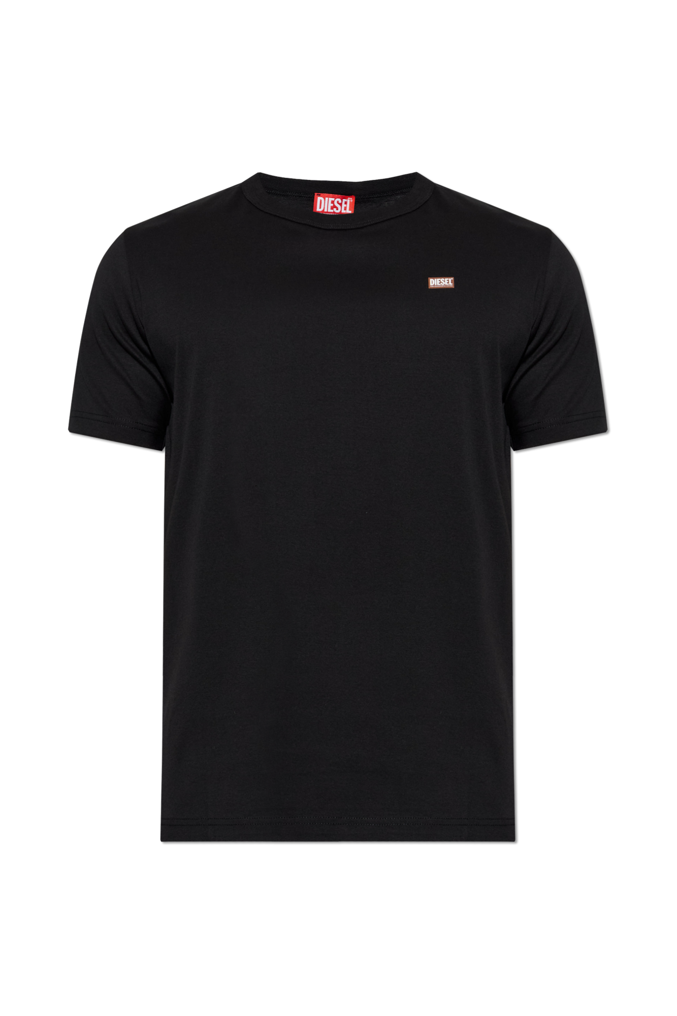 Diesel T-shirt ‘T-MIEGOR-K77’, Mężczyźni, Czarny