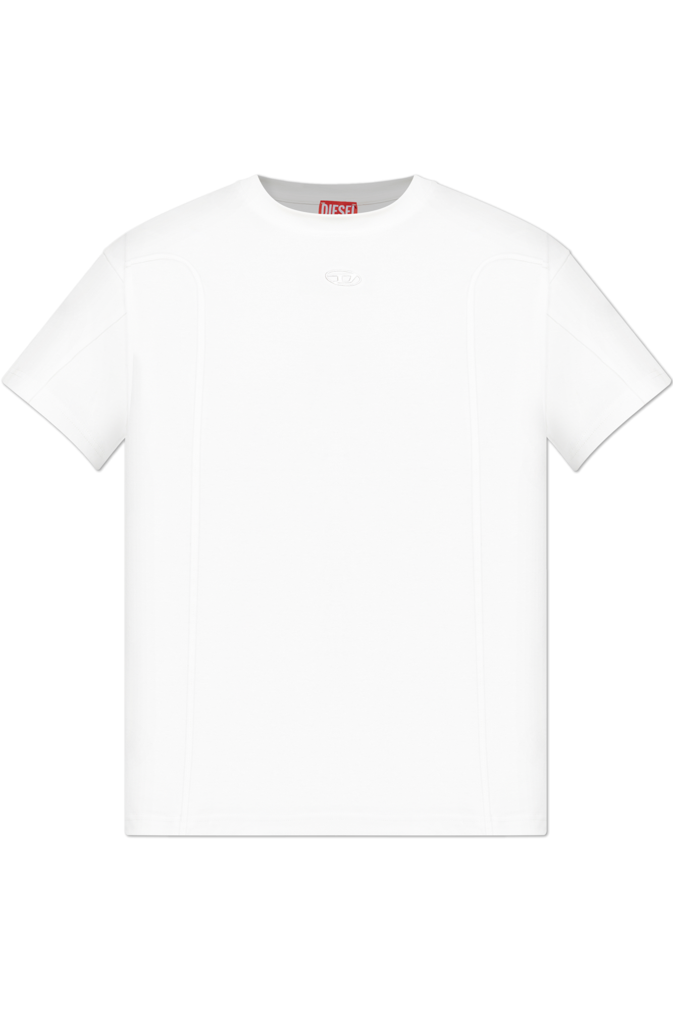 Diesel T-shirt `T-NORM-INT`, Mężczyźni, Biały