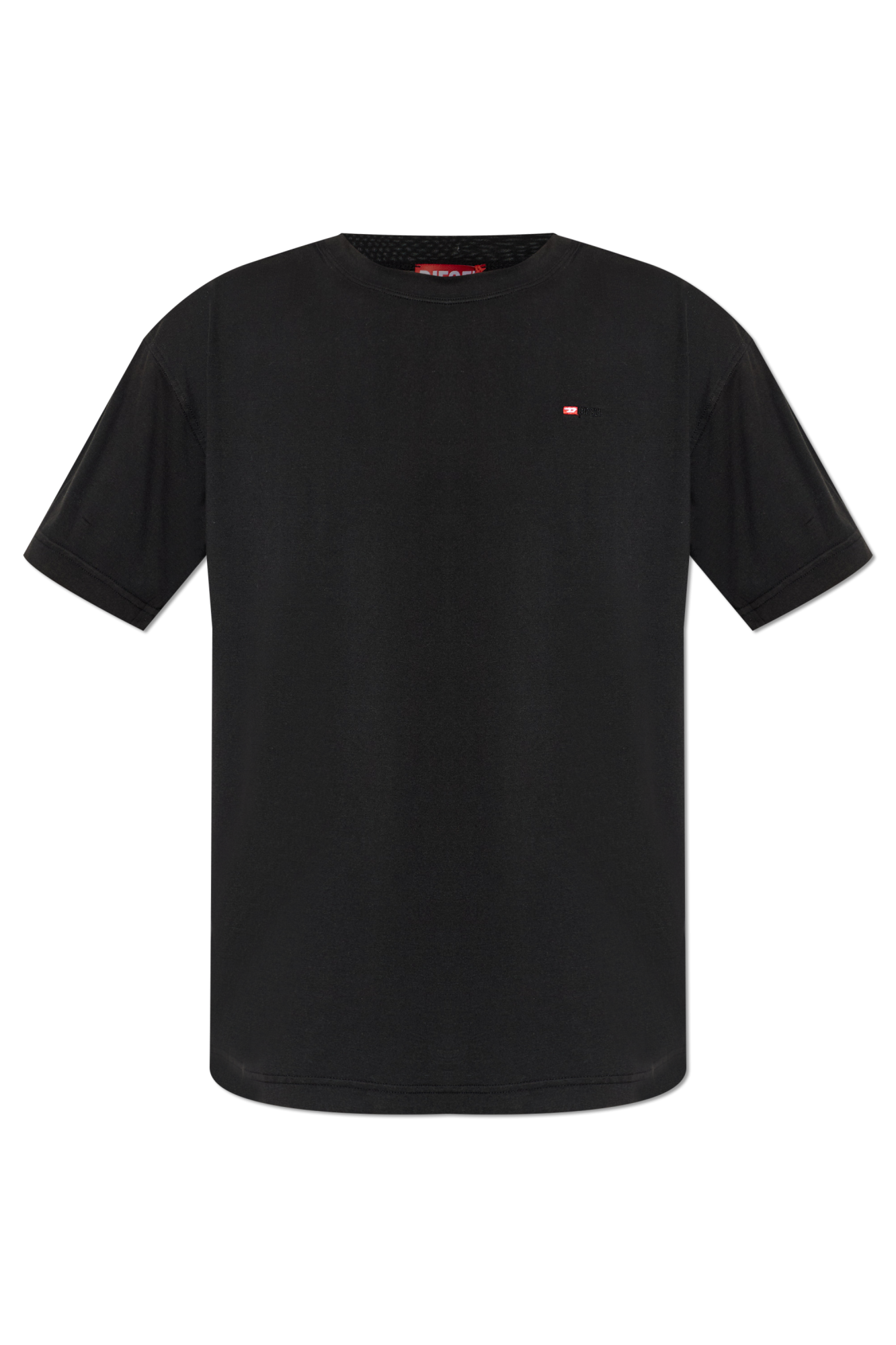Diesel T-shirt ‘T-NORMS’, Mężczyźni, Czarny