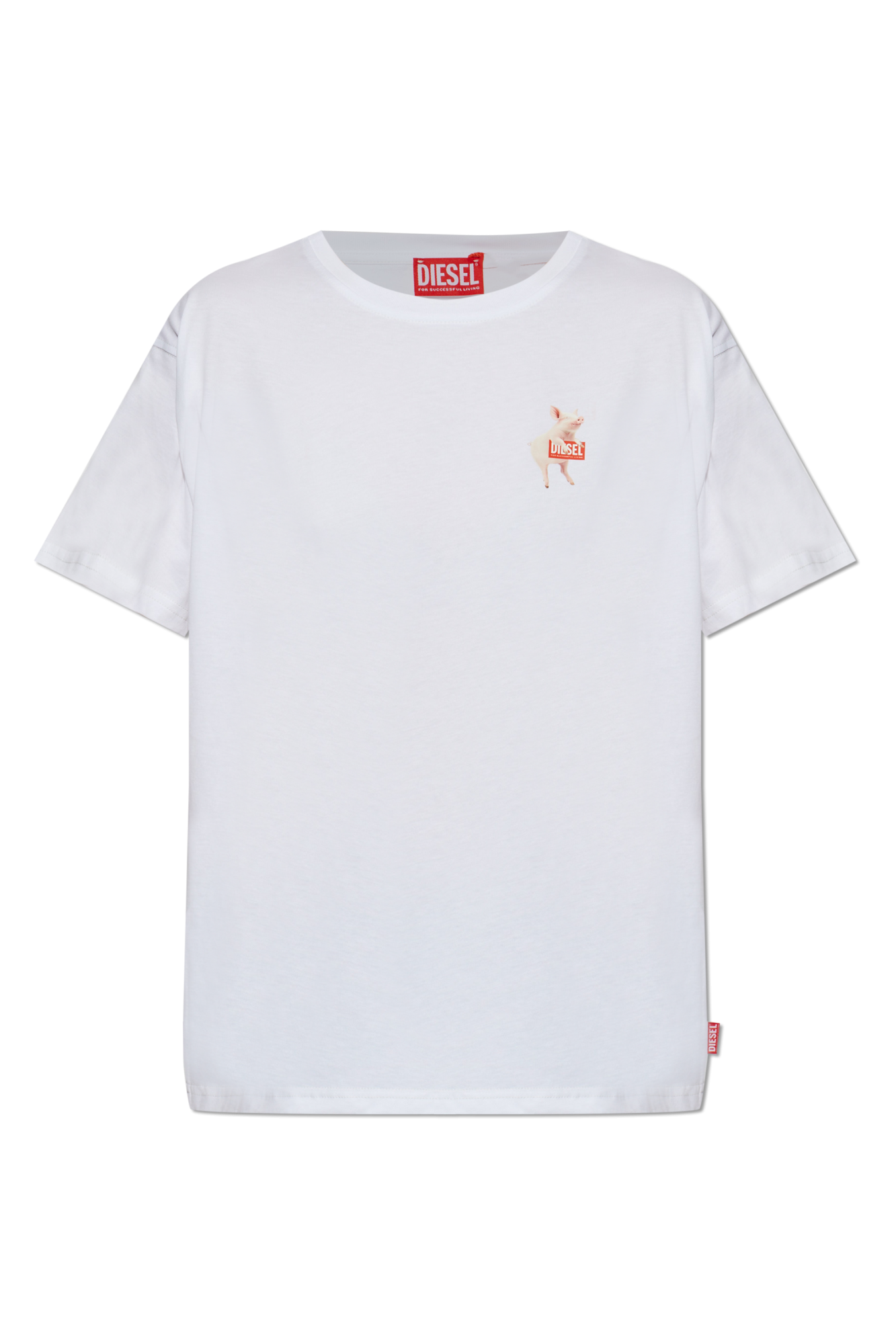 Diesel T-shirt `T-NORMY-S16`, Kobiety, Biały