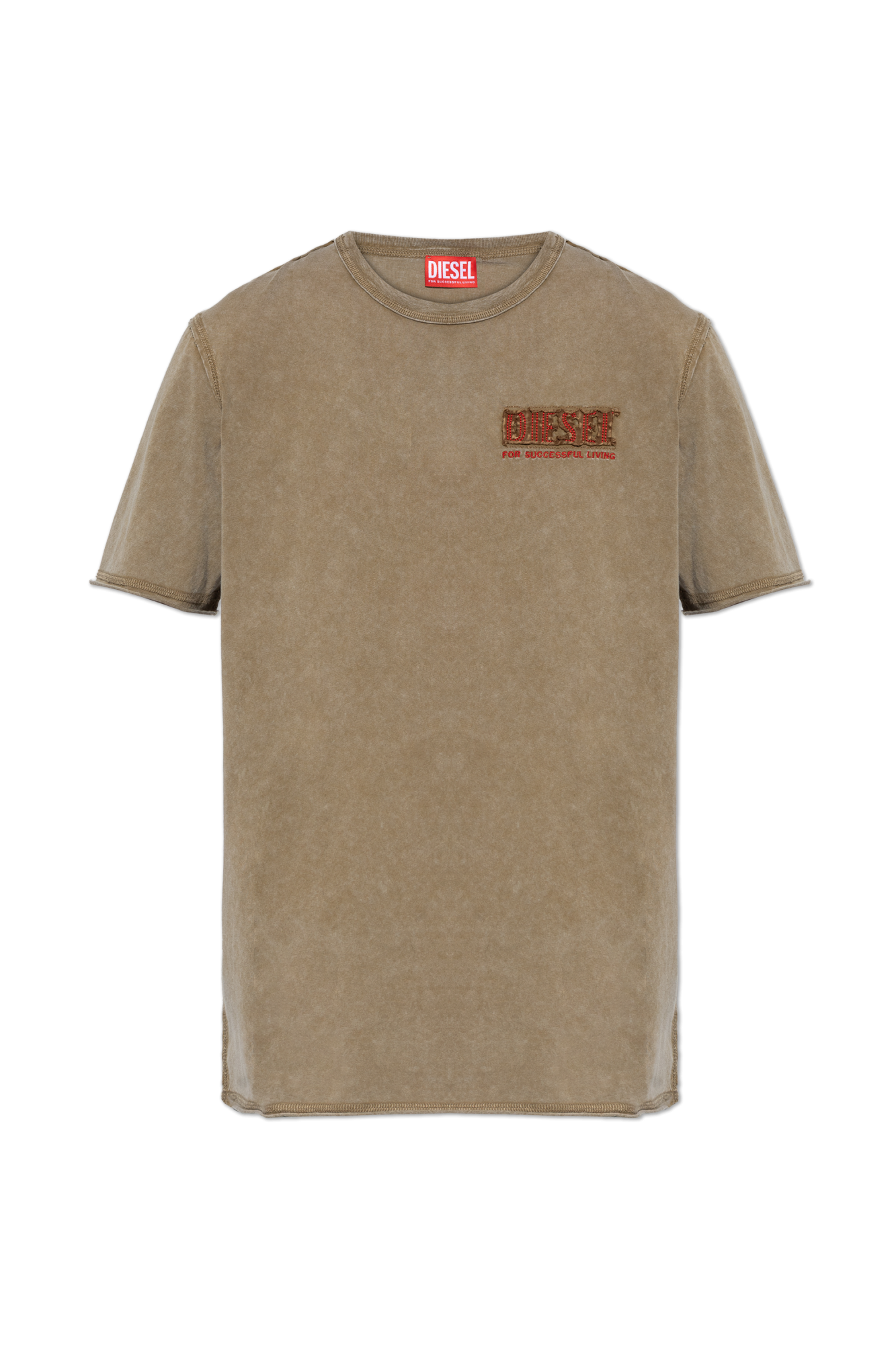Diesel T-shirt `T-RAWJUST-V1`, Mężczyźni, Zielony