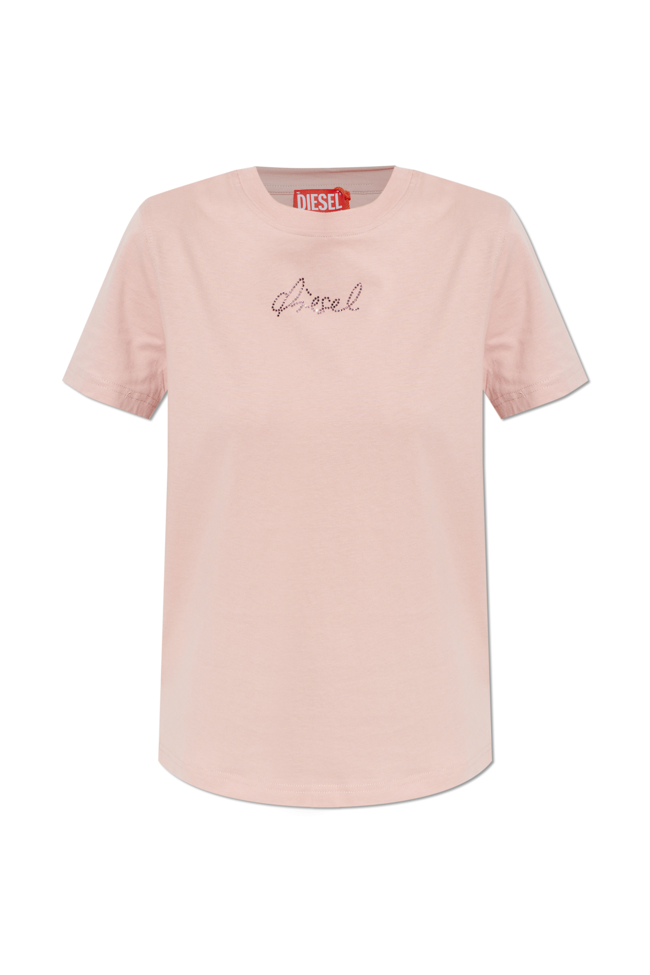 Diesel T-shirt `T-REG-S2`, Kobiety, Różowy