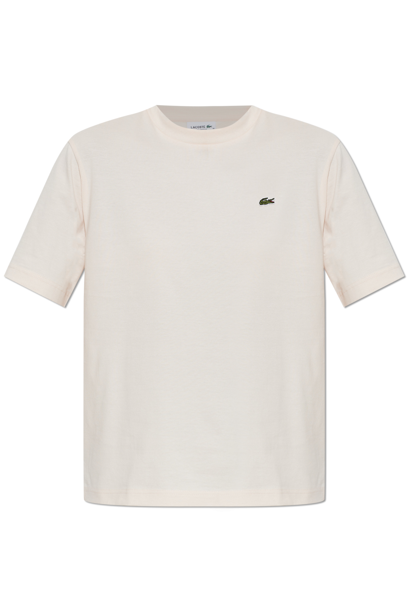 Lacoste T-shirt Z Logo, Kobiety, Różowy