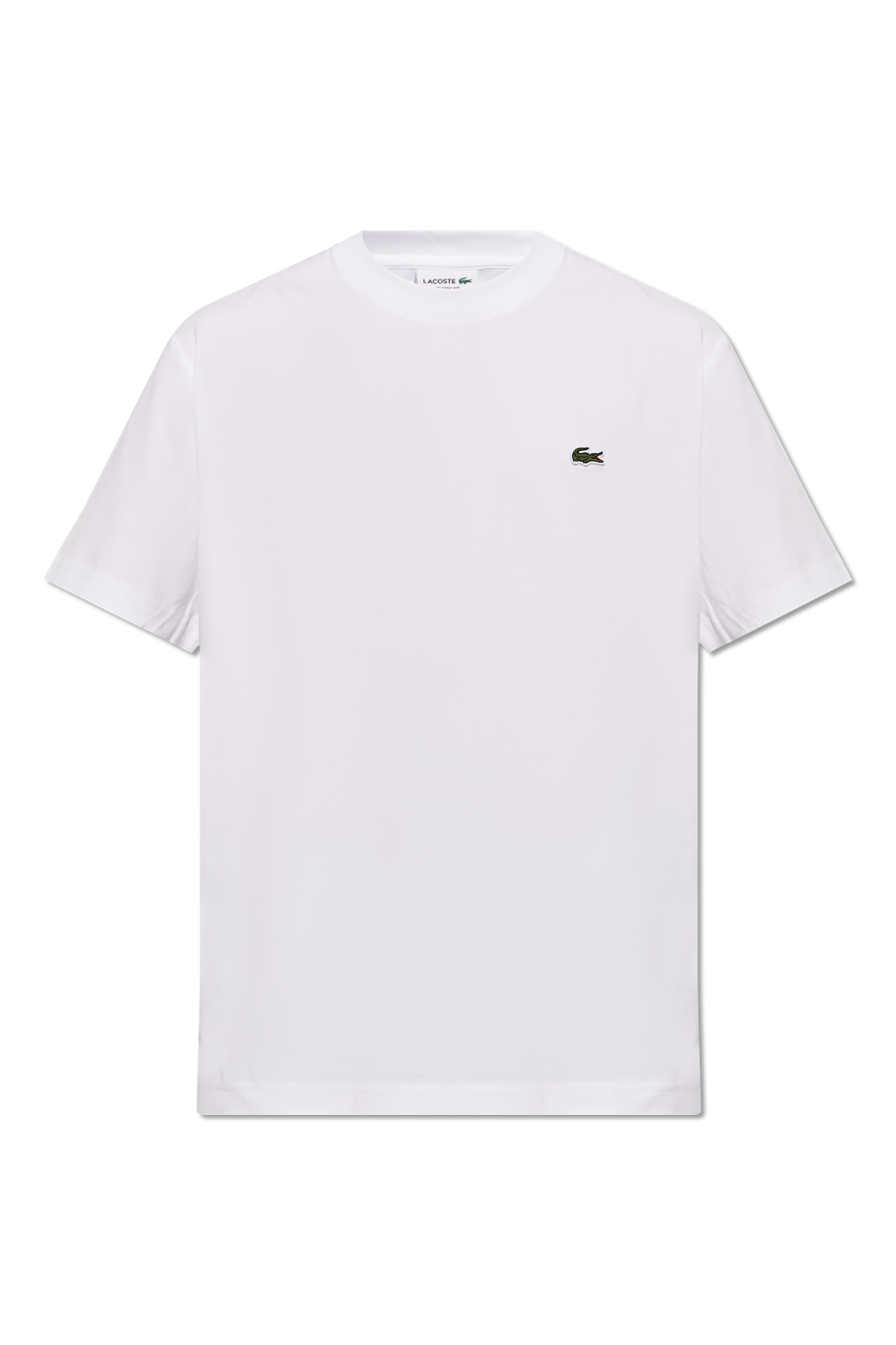 Lacoste T-shirt Z Logo, Mężczyźni, Biały