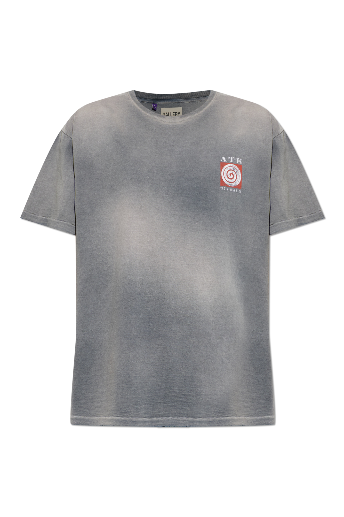 GALLERY DEPT. T-shirt Z Logo, Mężczyźni, Szary