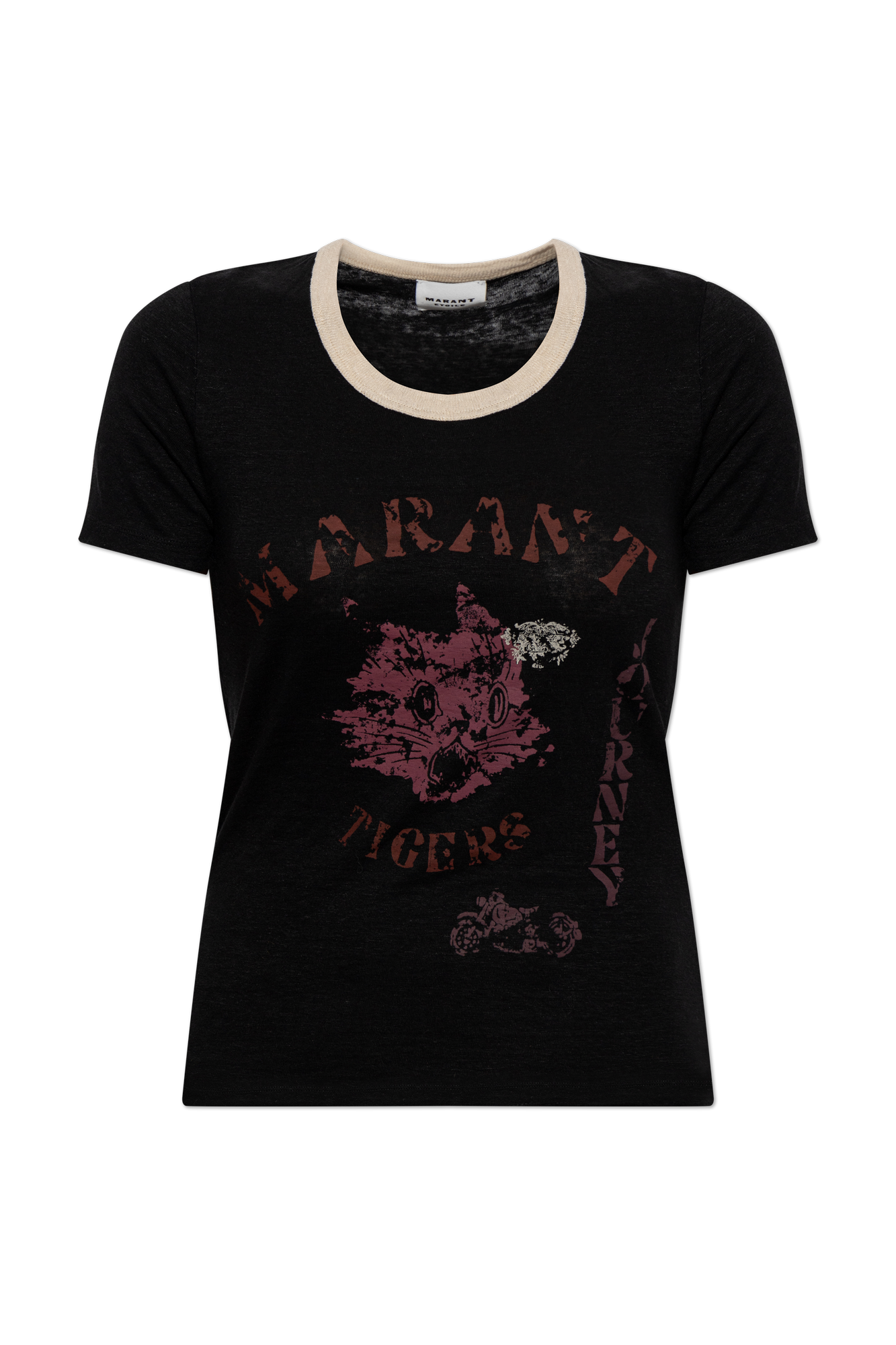Marant Etoile T-shirt `Kiliann`, Kobiety, Czarny