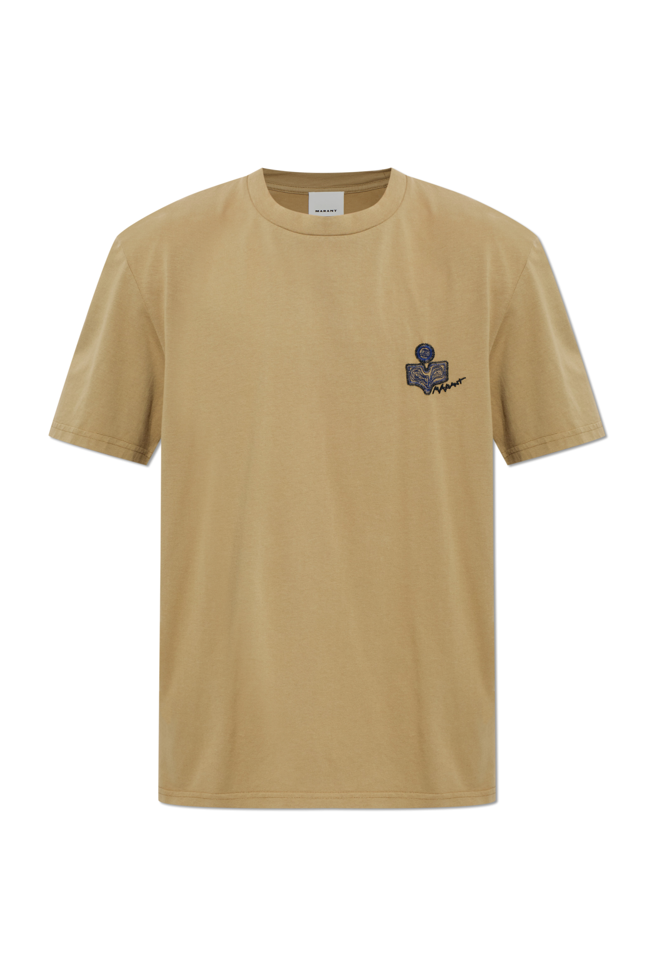 MARANT T-shirt `Honore`, Mężczyźni, Brązowy